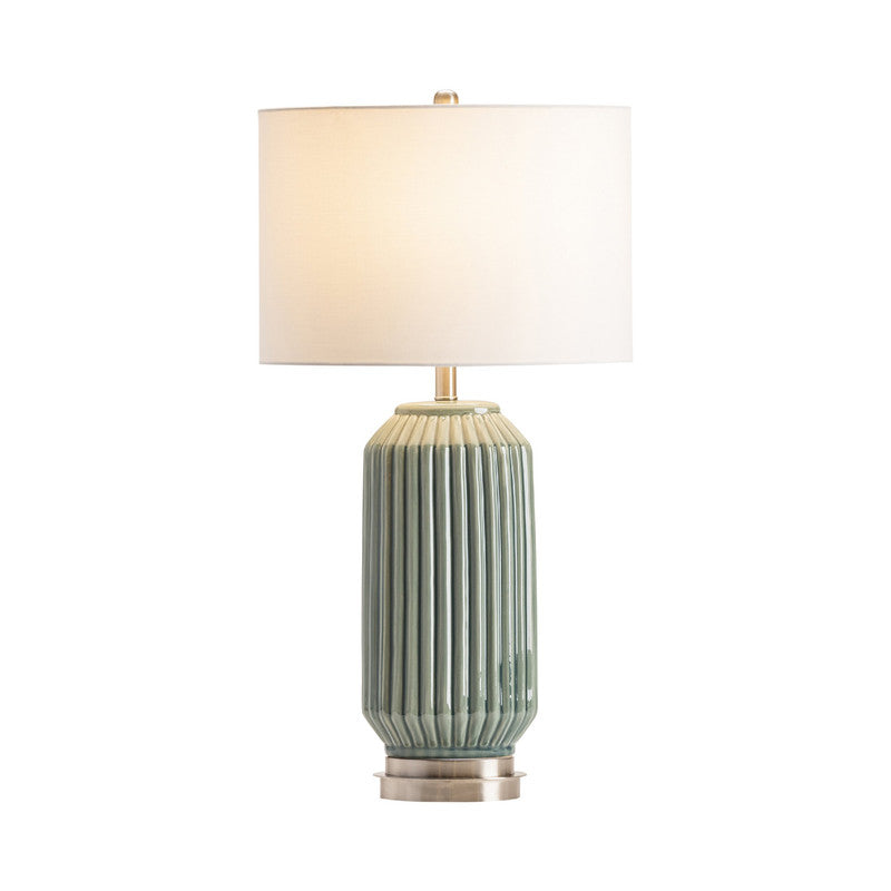 Paige Blue Table Lamp - Ornate Home