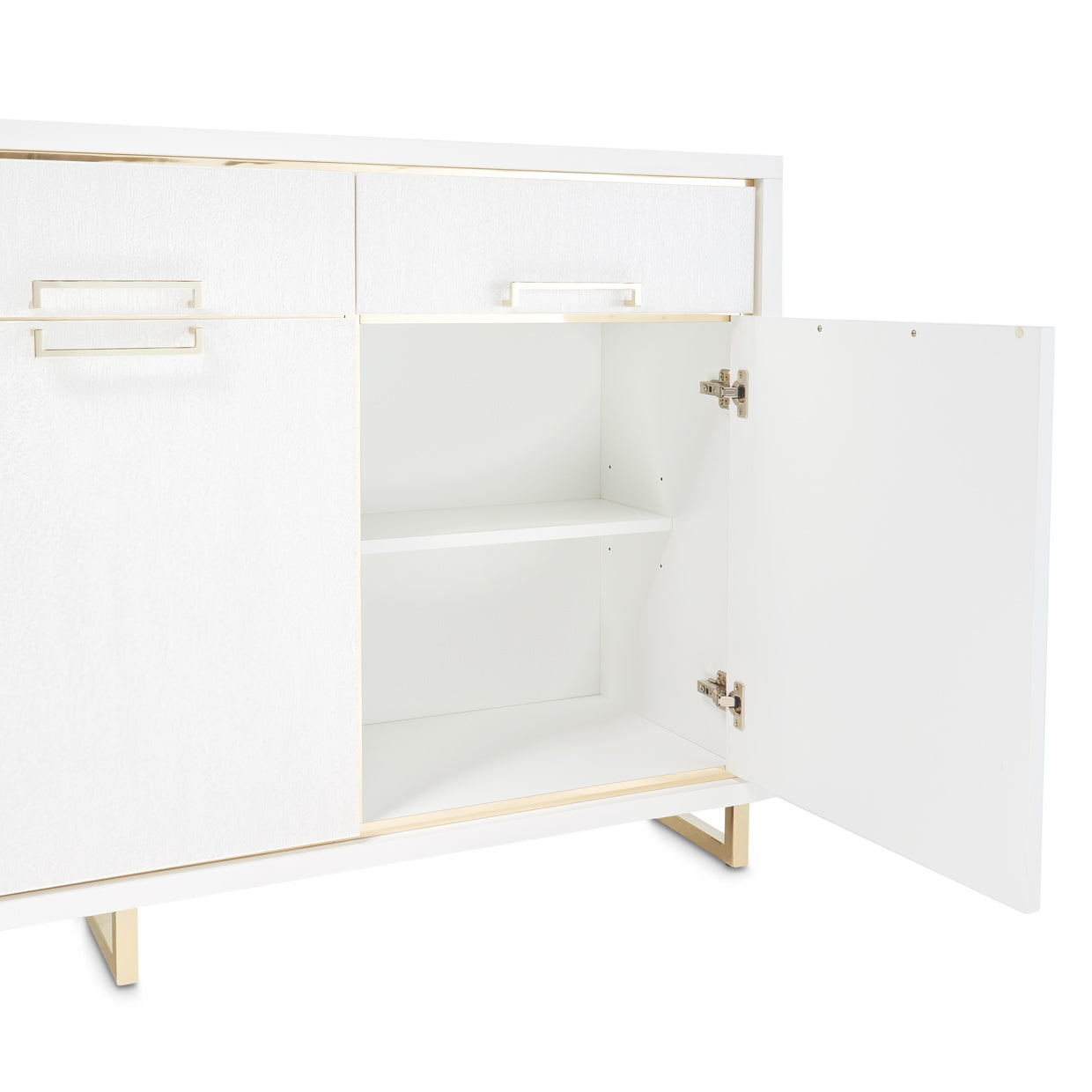 Palm Gate Cloud White Sideboard - Ornate Home