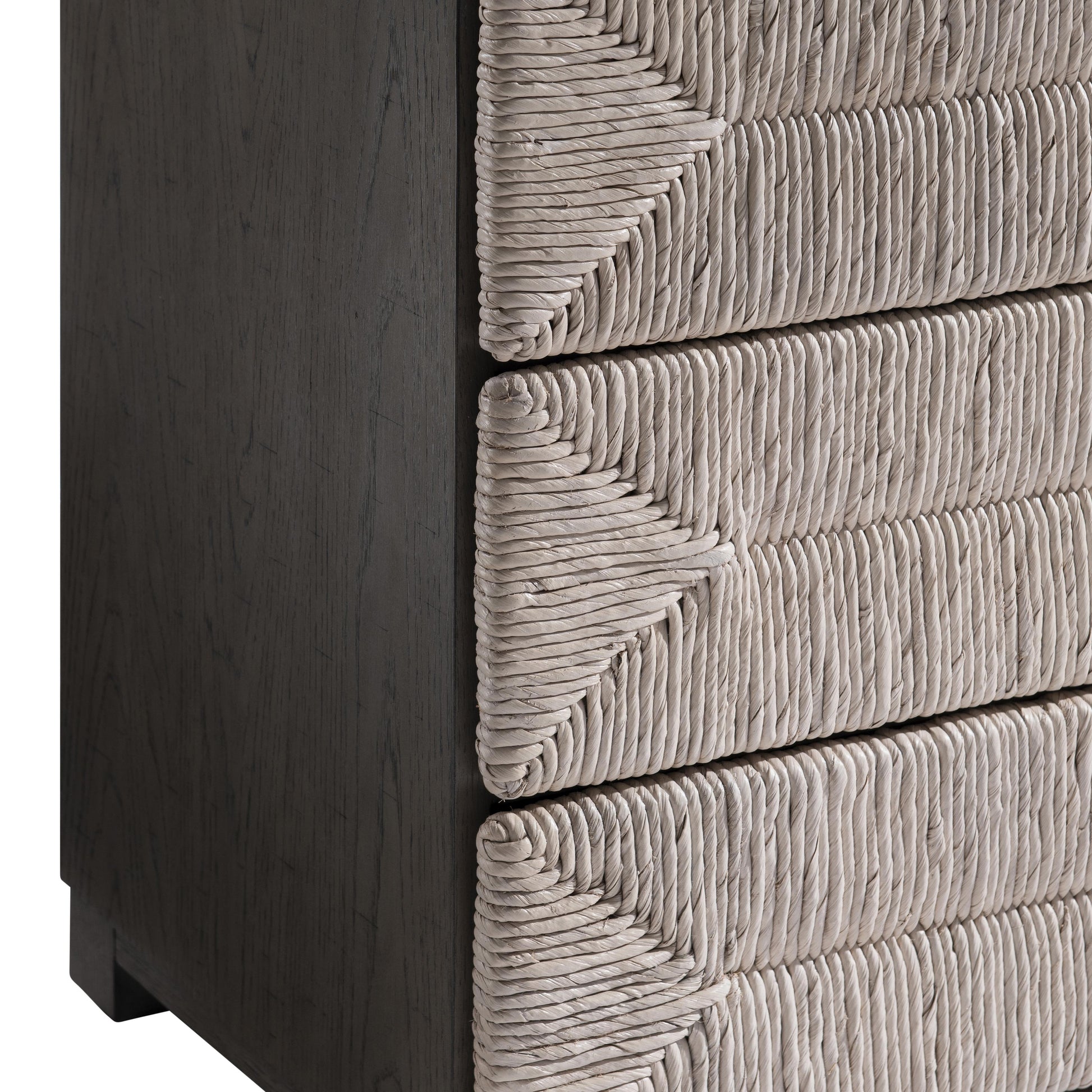 Palma Rustic Grey/Light Grey Nightstand - Ornate Home