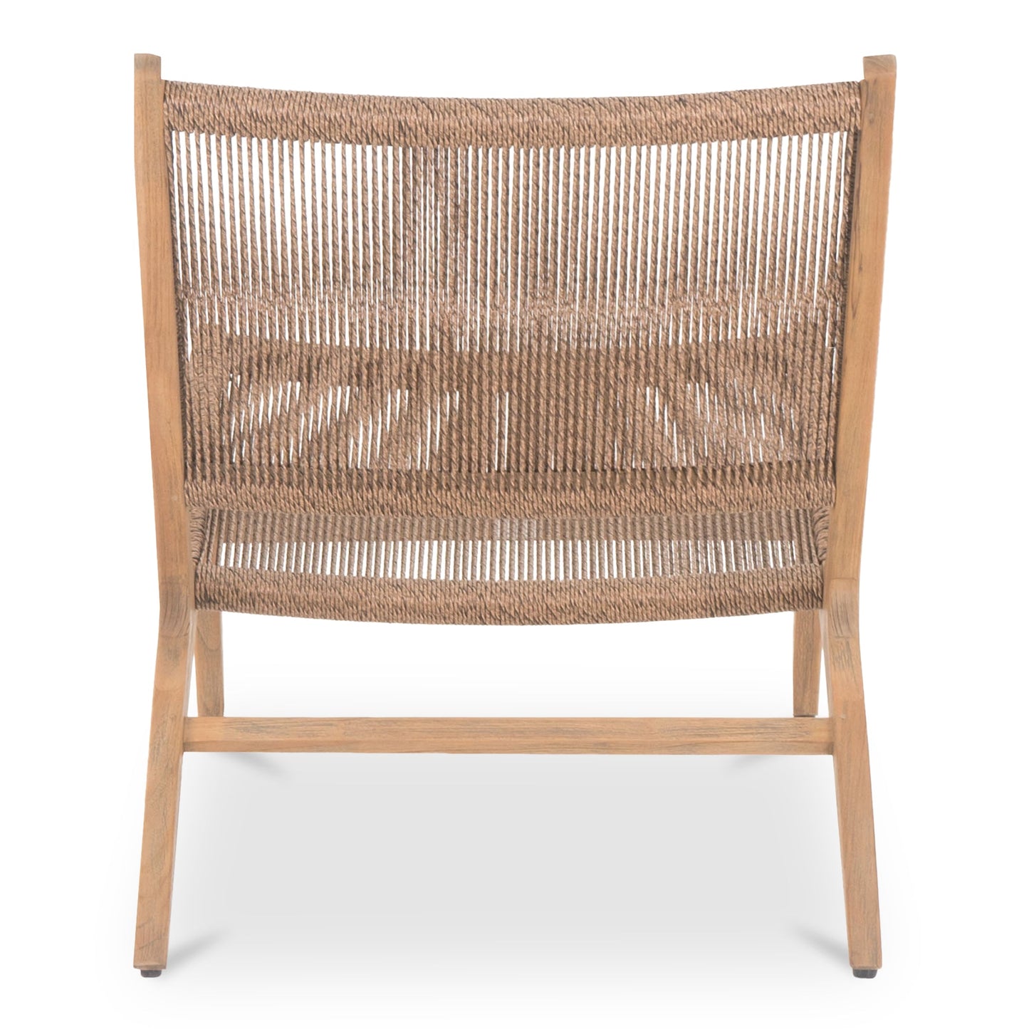 Palma Warm Brown Outdoor Lounge Chair - Ornate Home