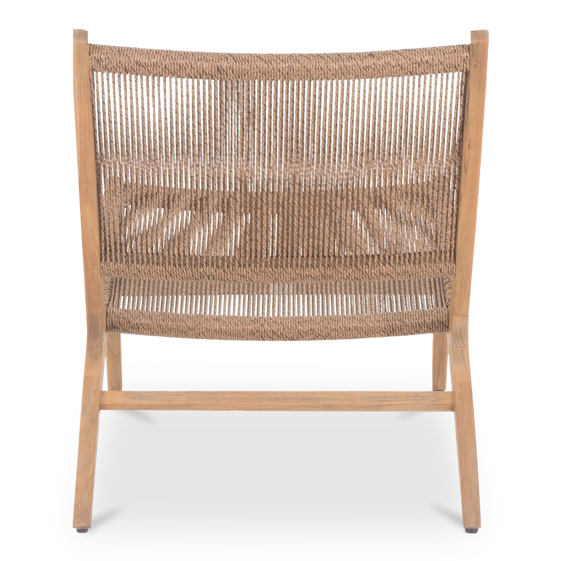 Palma Warm Brown Outdoor Lounge Chair - Ornate Home