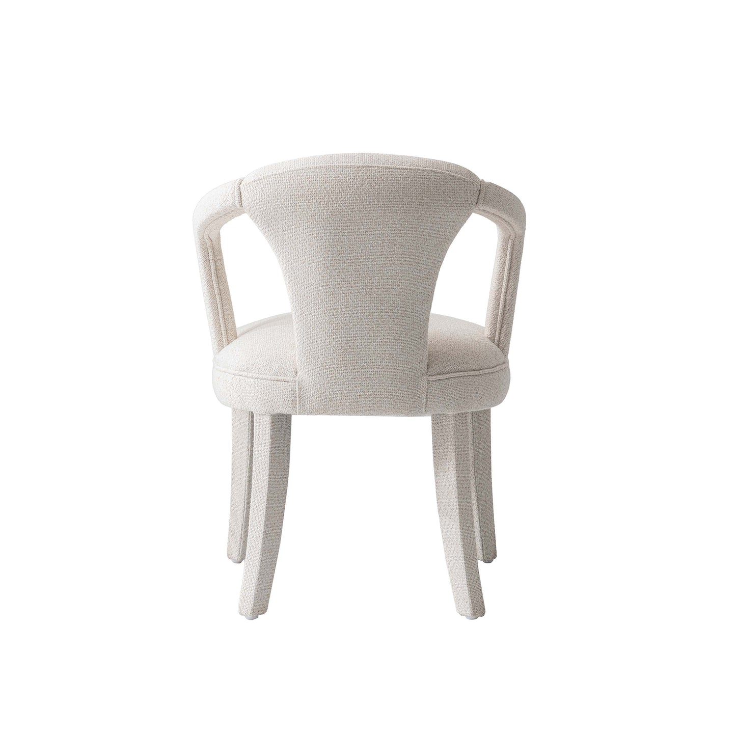 Palmer Dining Armchair in Ivory (set of 2) - Ornate Home