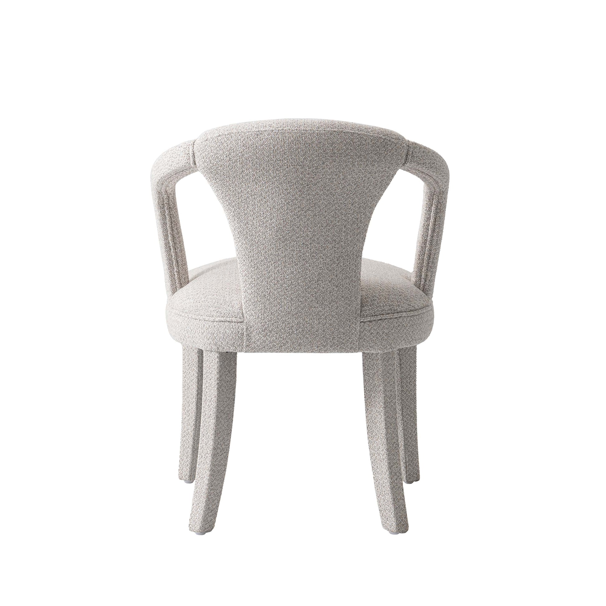 Palmer Dining Armchair in Silver Lining - Ornate Home