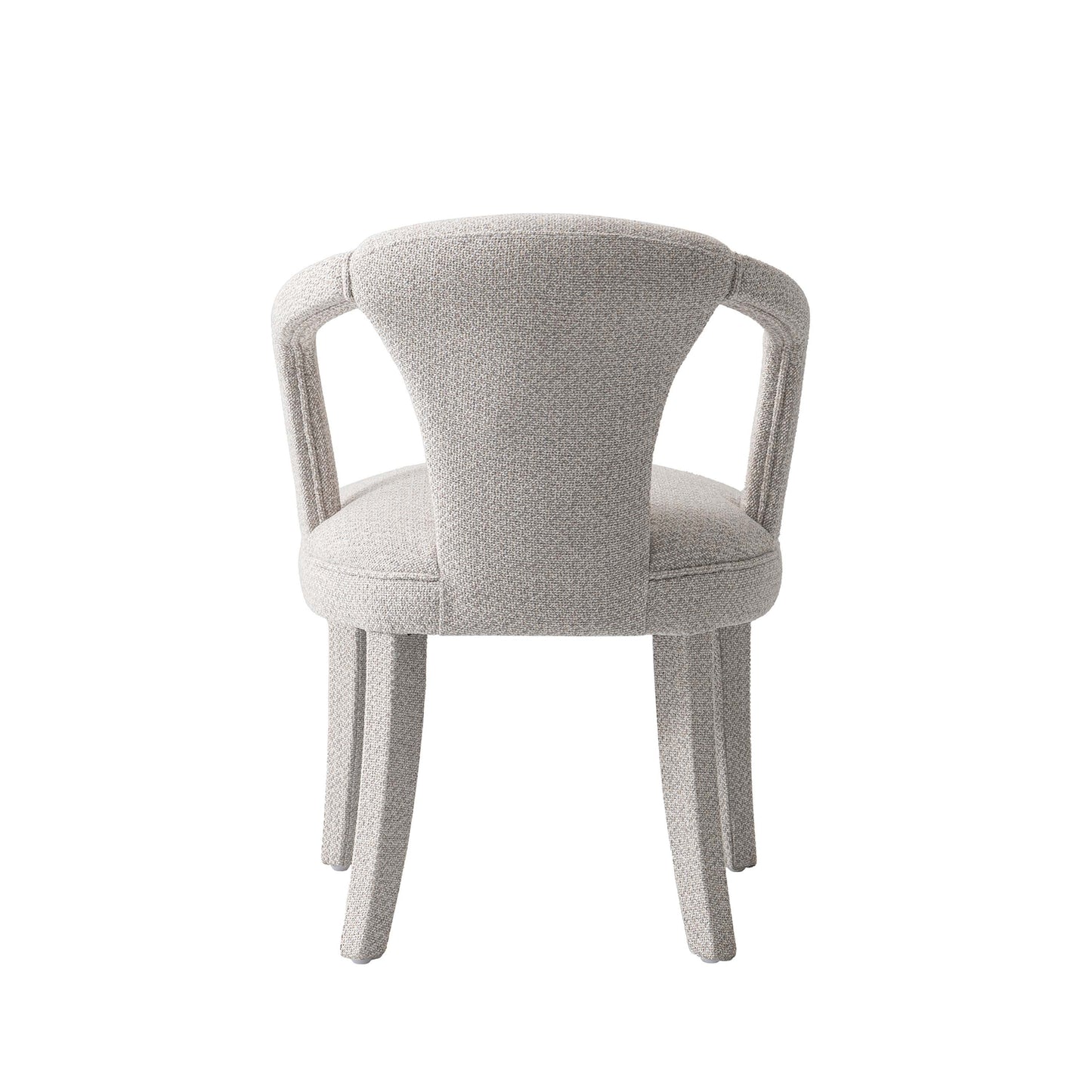 Palmer Dining Armchair in Silver Lining (set of 2) - Ornate Home
