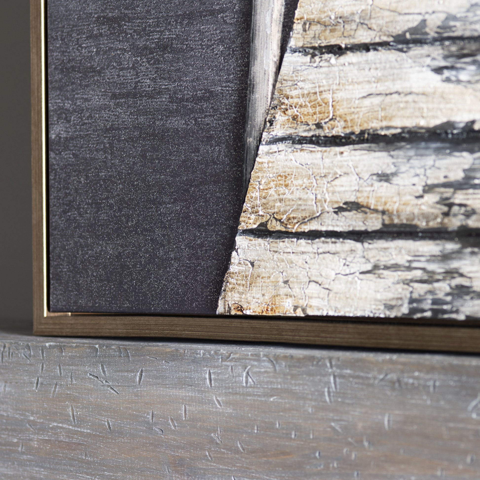 Palmer Gray/White Canvas - Ornate Home