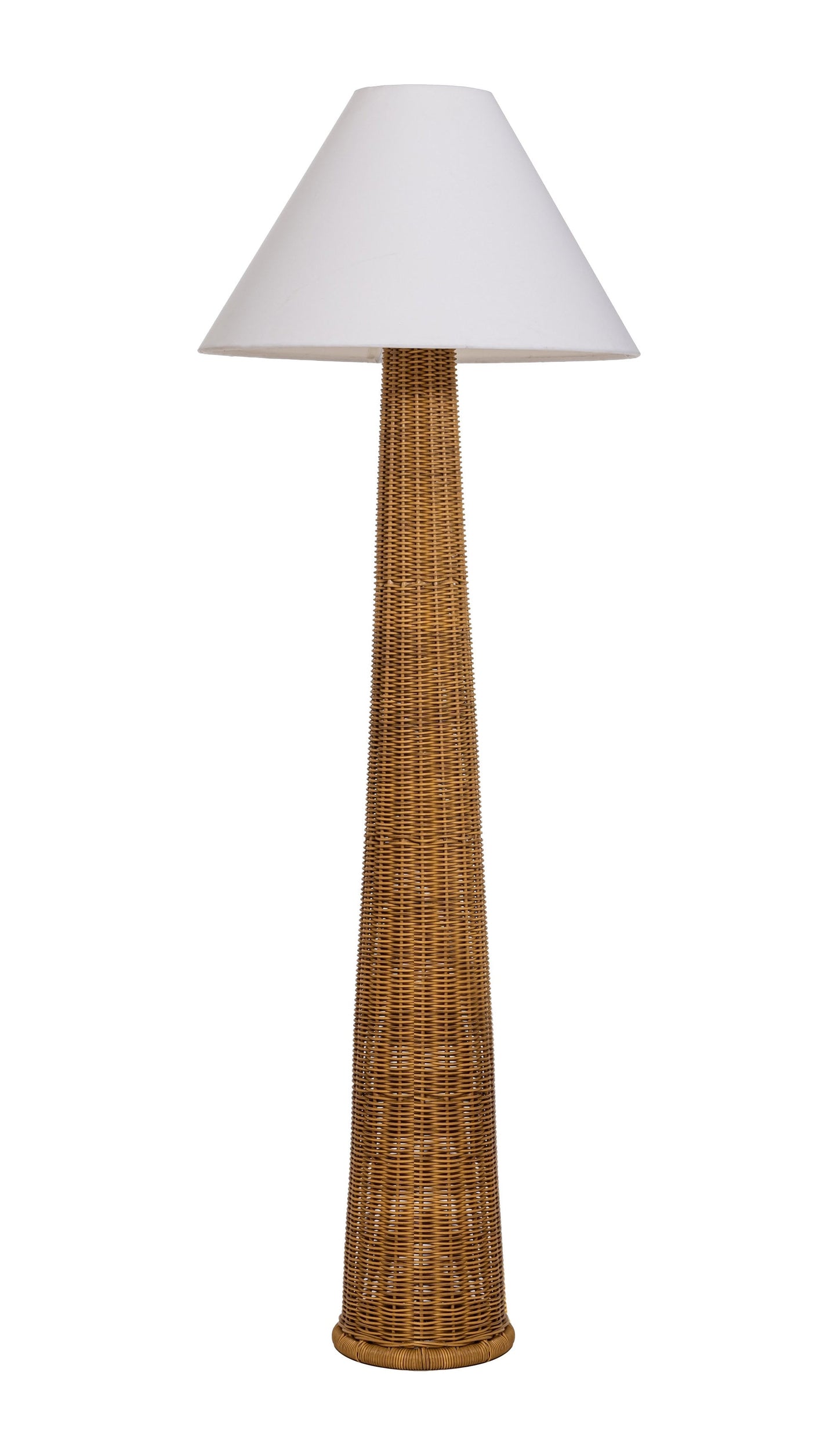 Palmia Natural Solar Floor Lamp - Ornate Home