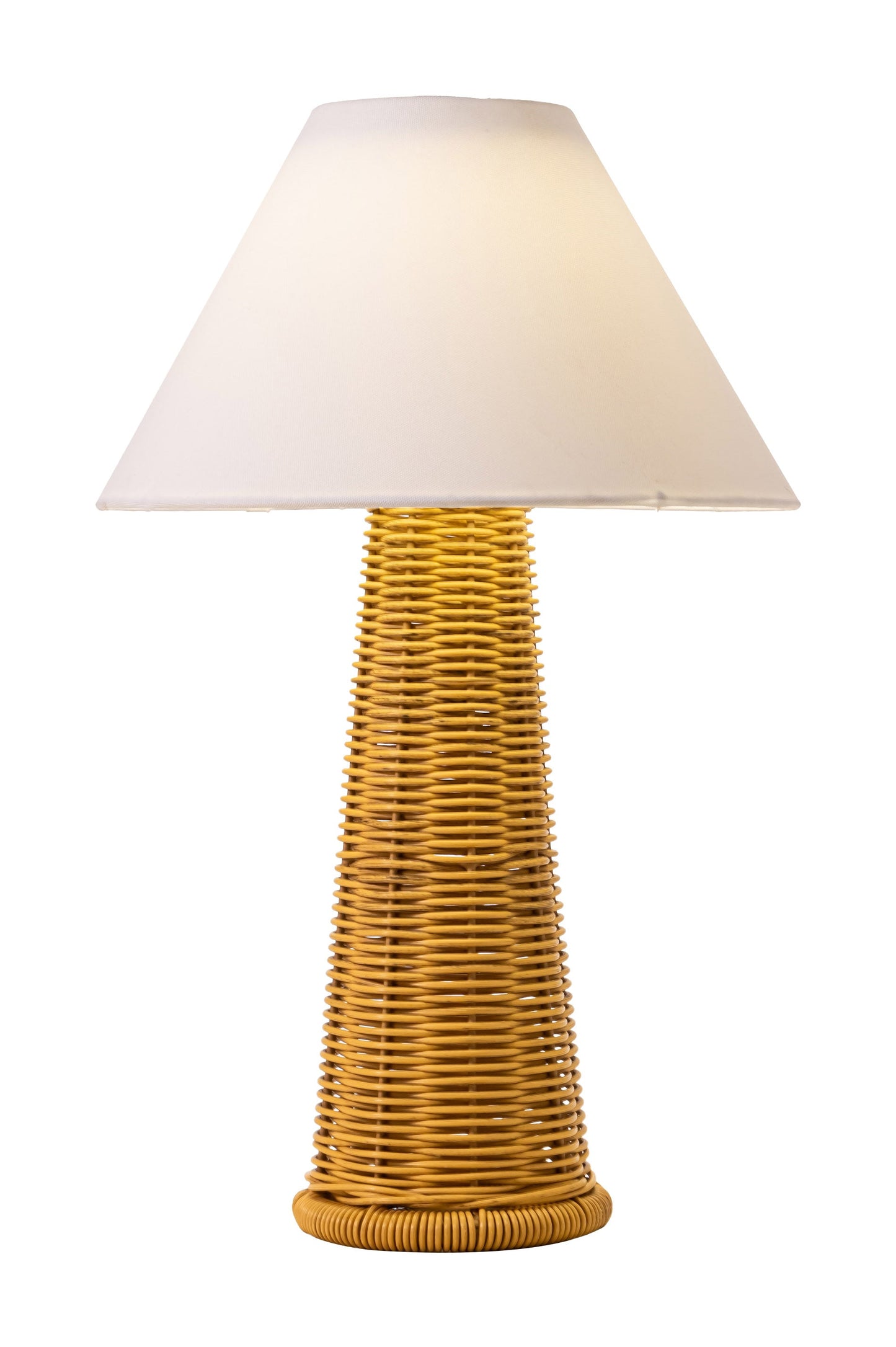 Palmia Natural Solar Table Lamp - Ornate Home
