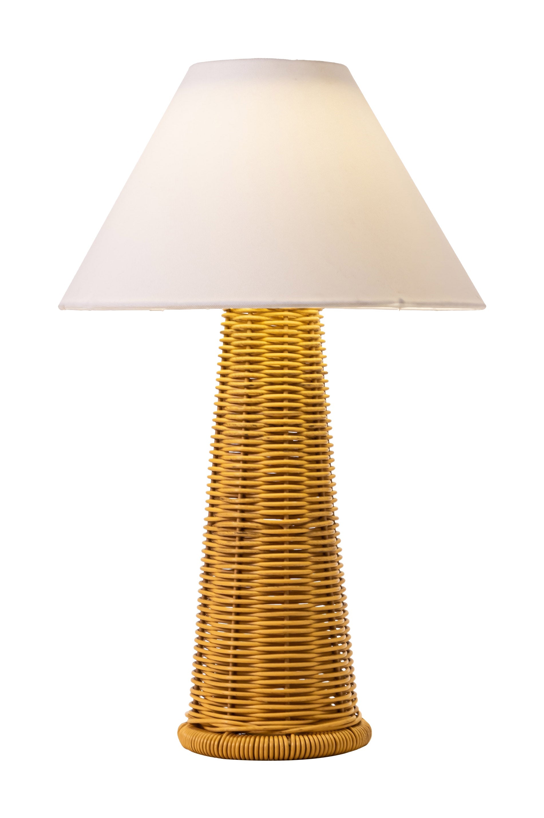 Palmia Natural Solar Table Lamp - Ornate Home