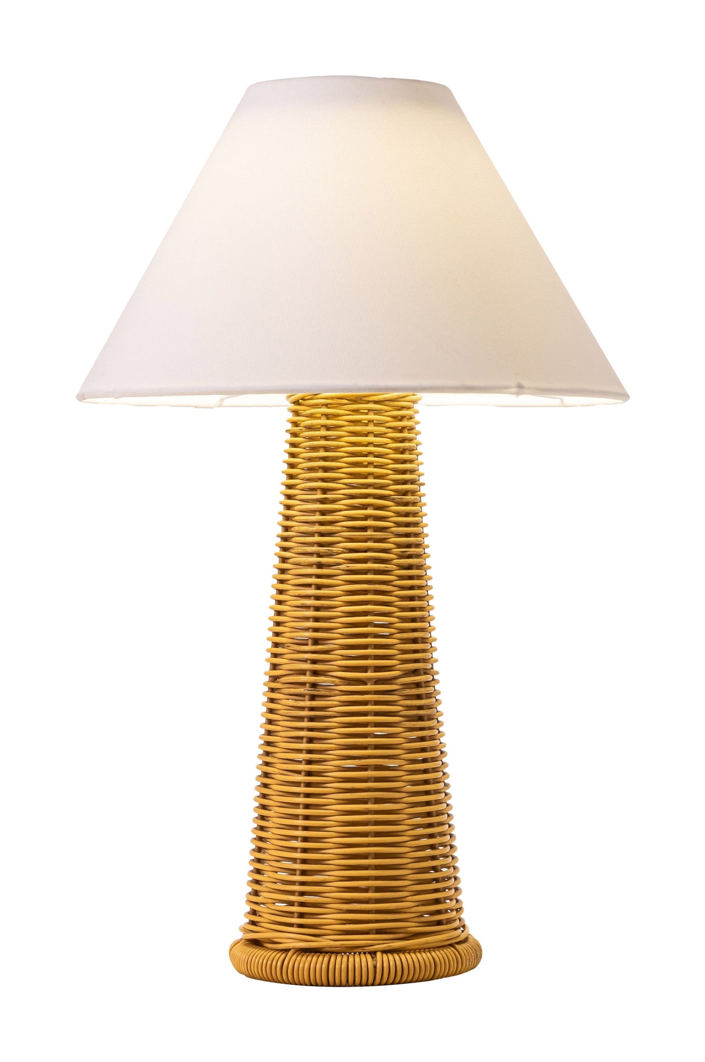 Palmia Natural Solar Table Lamp - Ornate Home