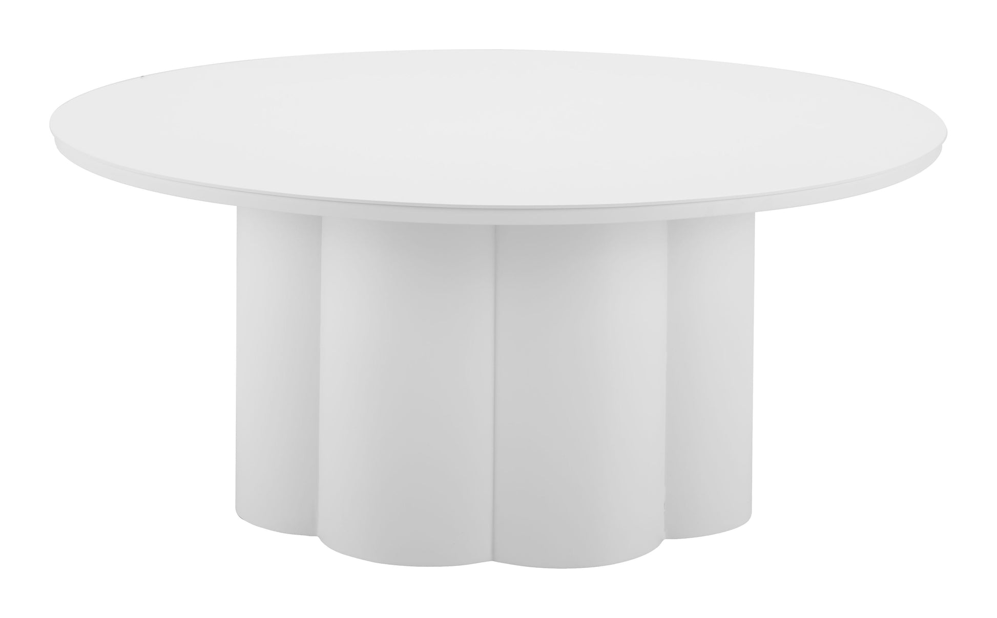 Palmier White Outdoor Coffee Table - Ornate Home