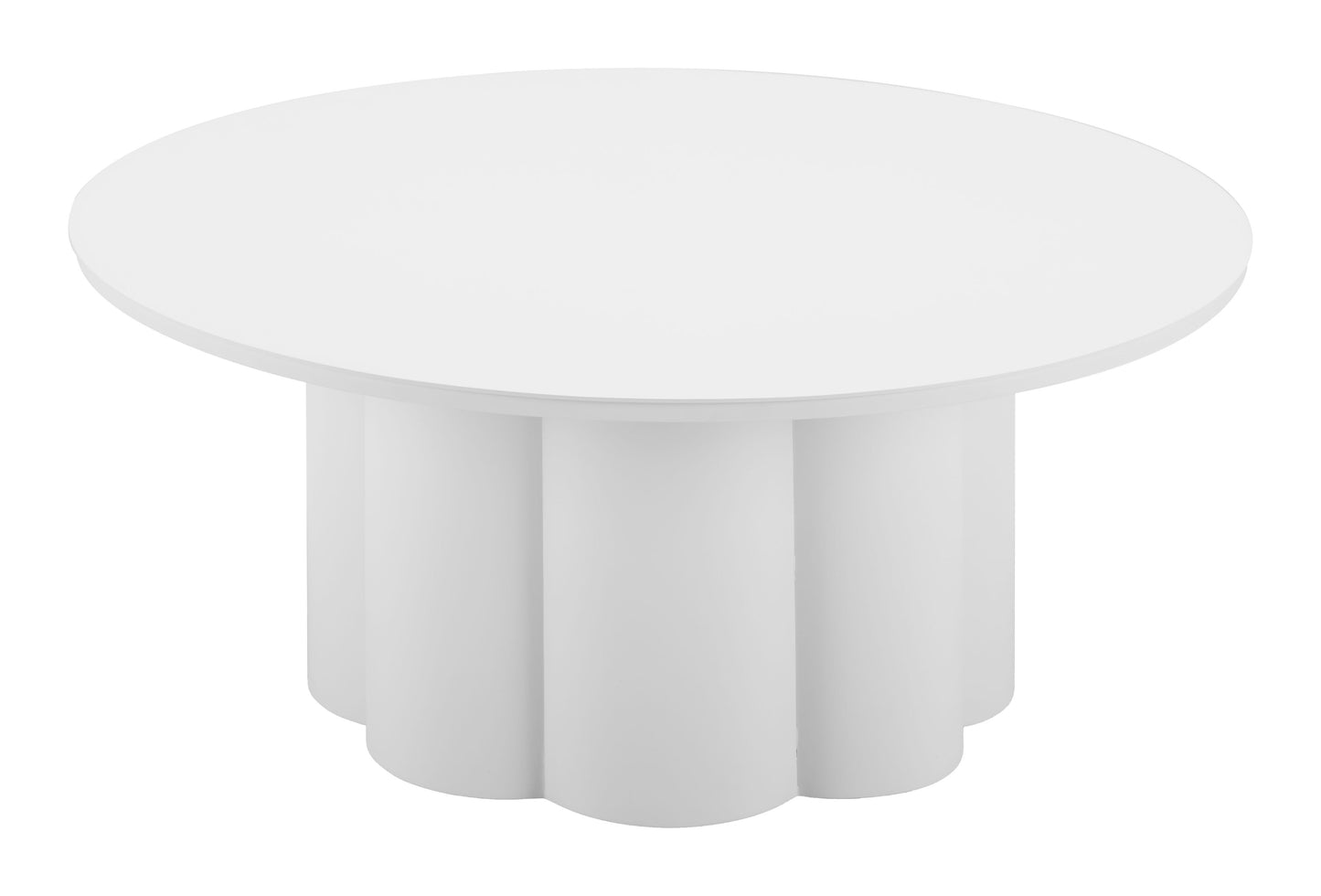 Palmier White Outdoor Coffee Table - Ornate Home