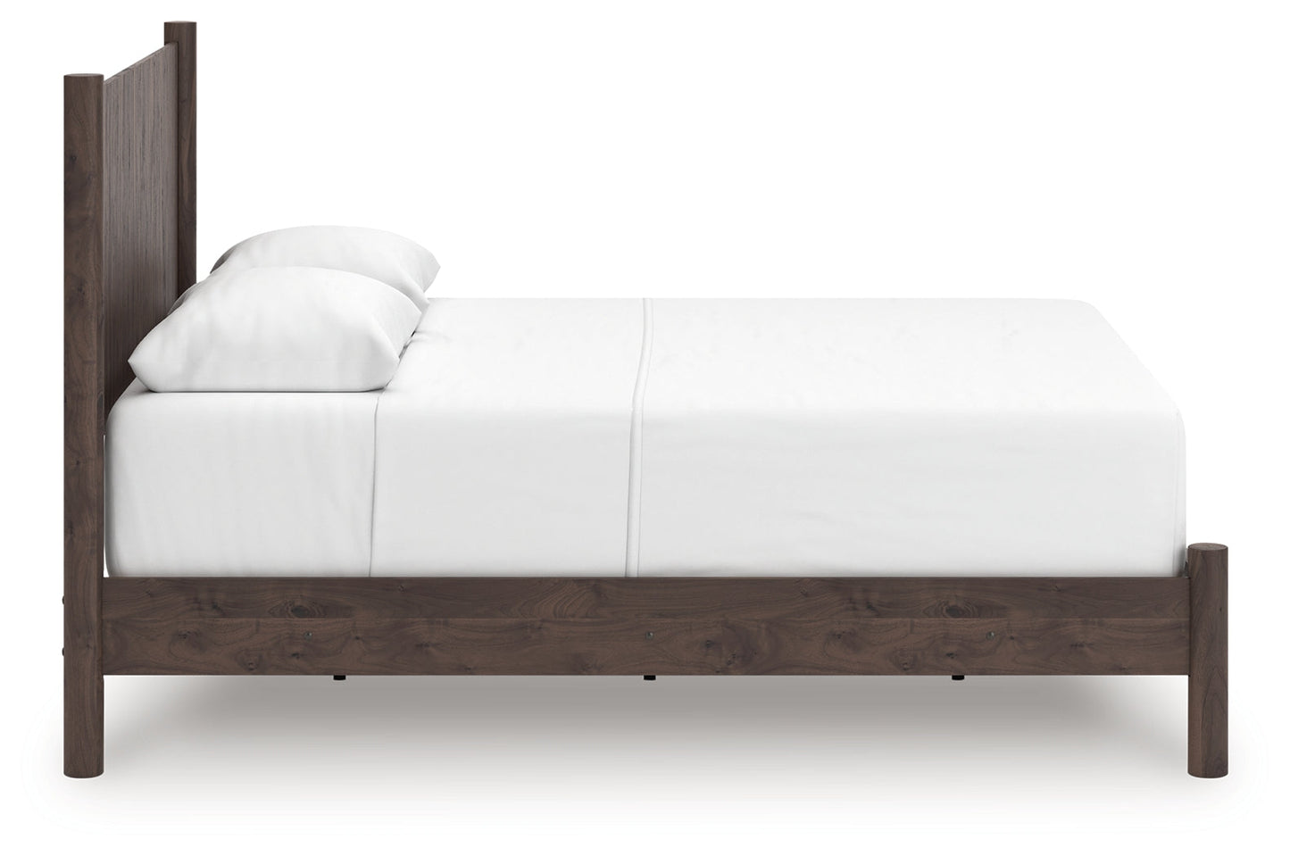 Pamytta Brown Queen Panel Bed- Viva Furn