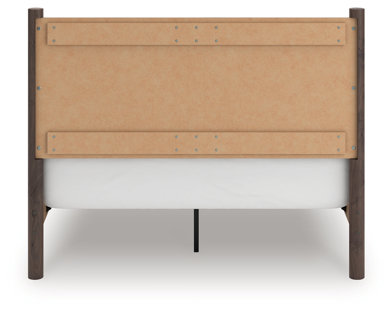 Pamytta Brown Queen Panel Bed- Viva Furn