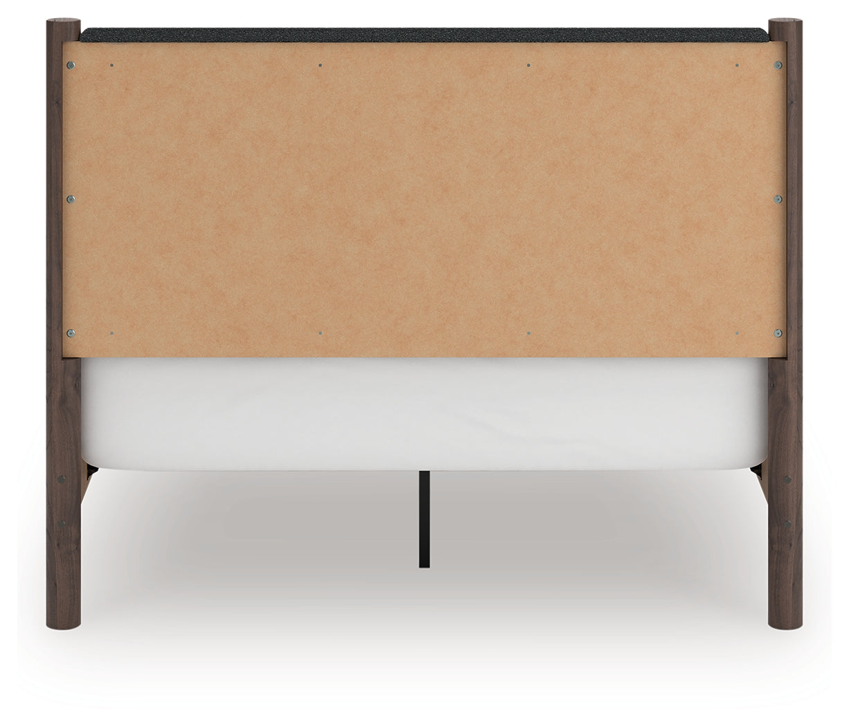 Pamytta Brown Queen Upholstered Panel Bed- Viva Furn