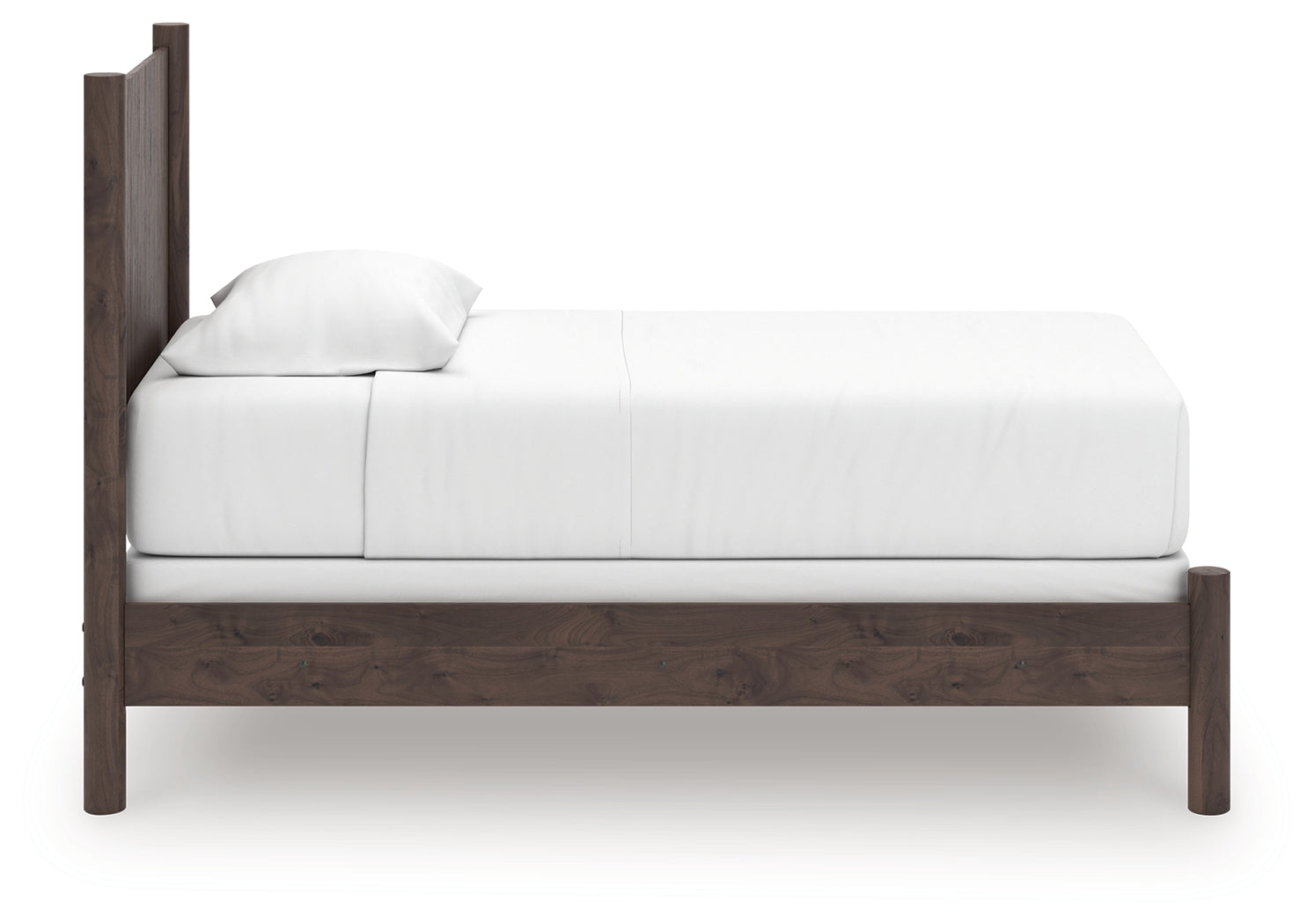 Pamytta Brown Twin Panel Bed- Viva Furn