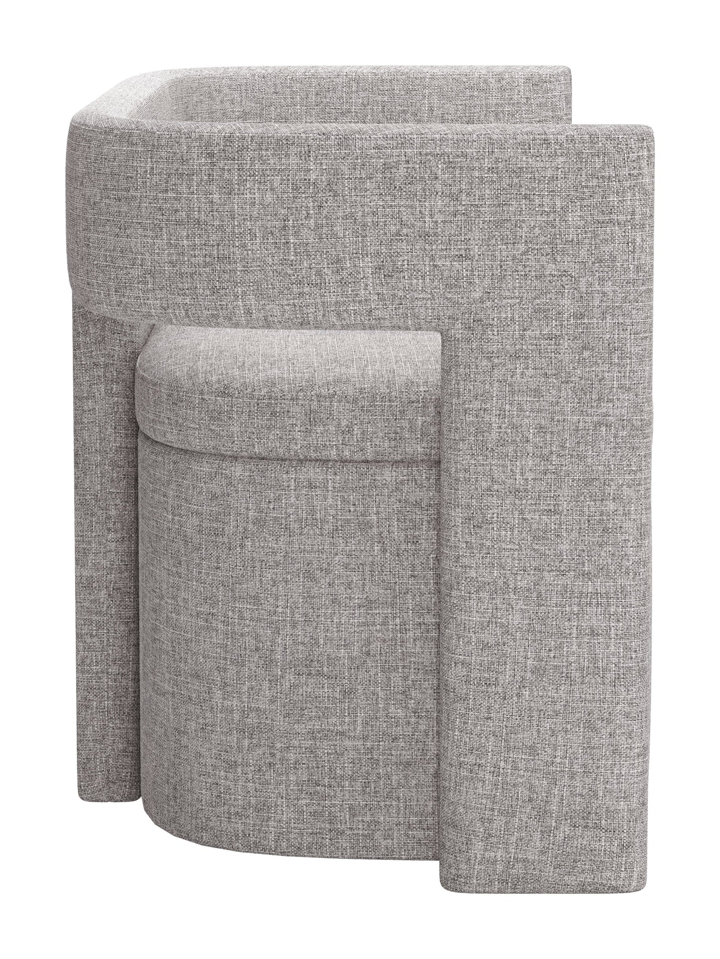 Papua Gray Storage Bench - Ornate Home