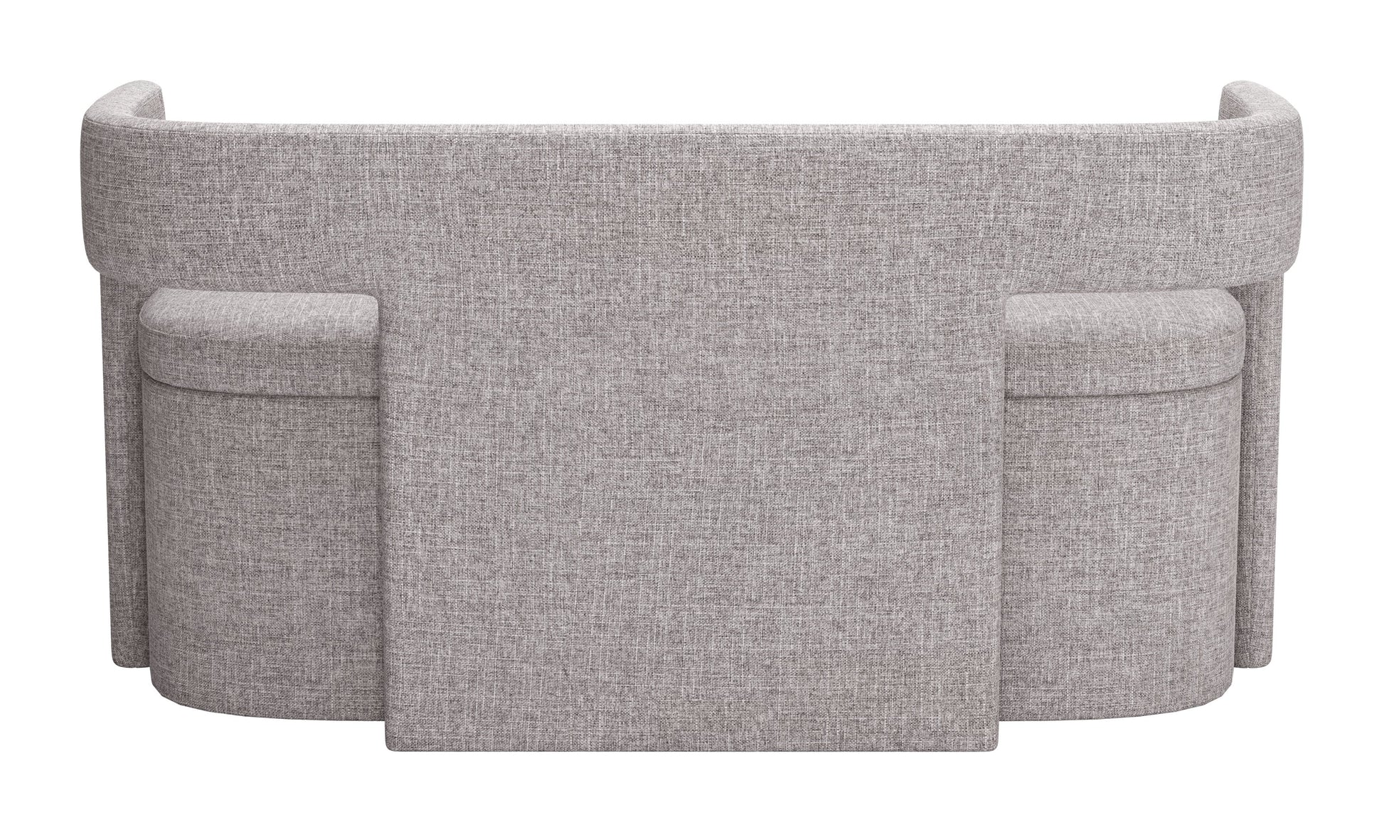 Papua Gray Storage Bench - Ornate Home