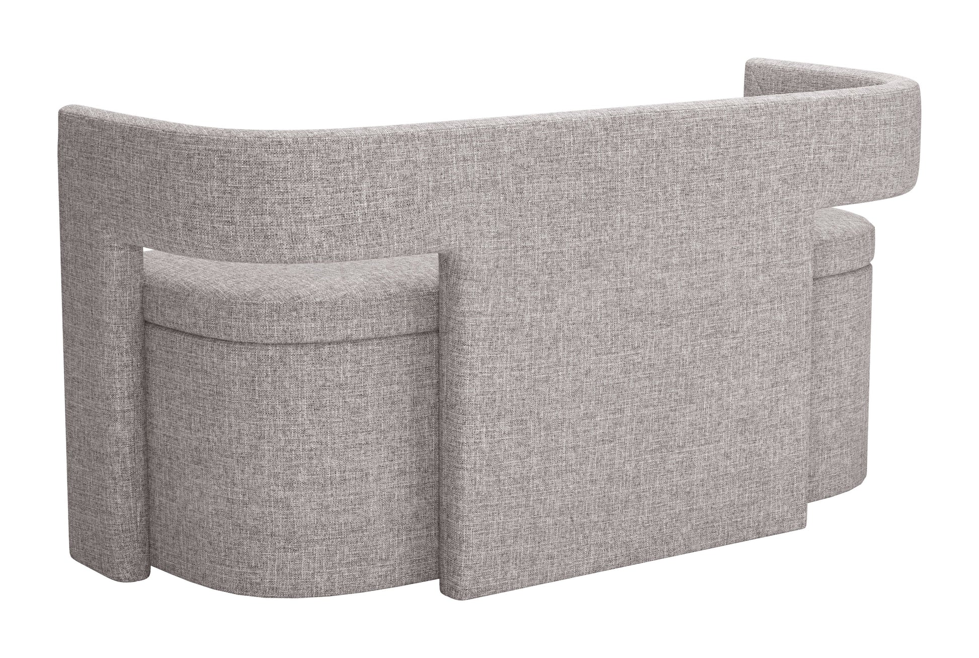 Papua Gray Storage Bench - Ornate Home