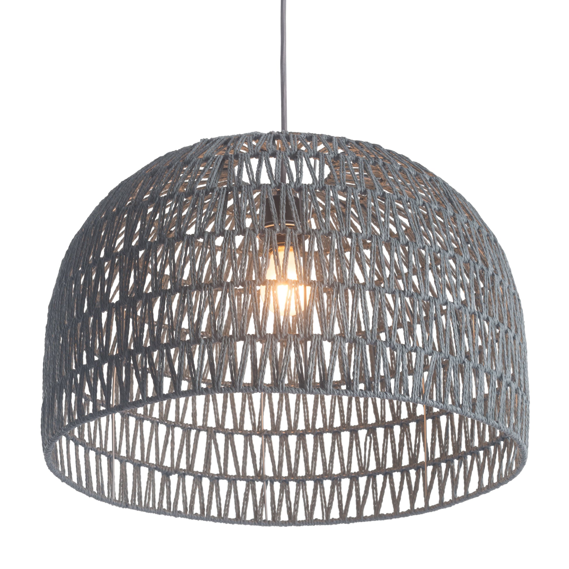 Paradise Gray Ceiling Lamp - Ornate Home