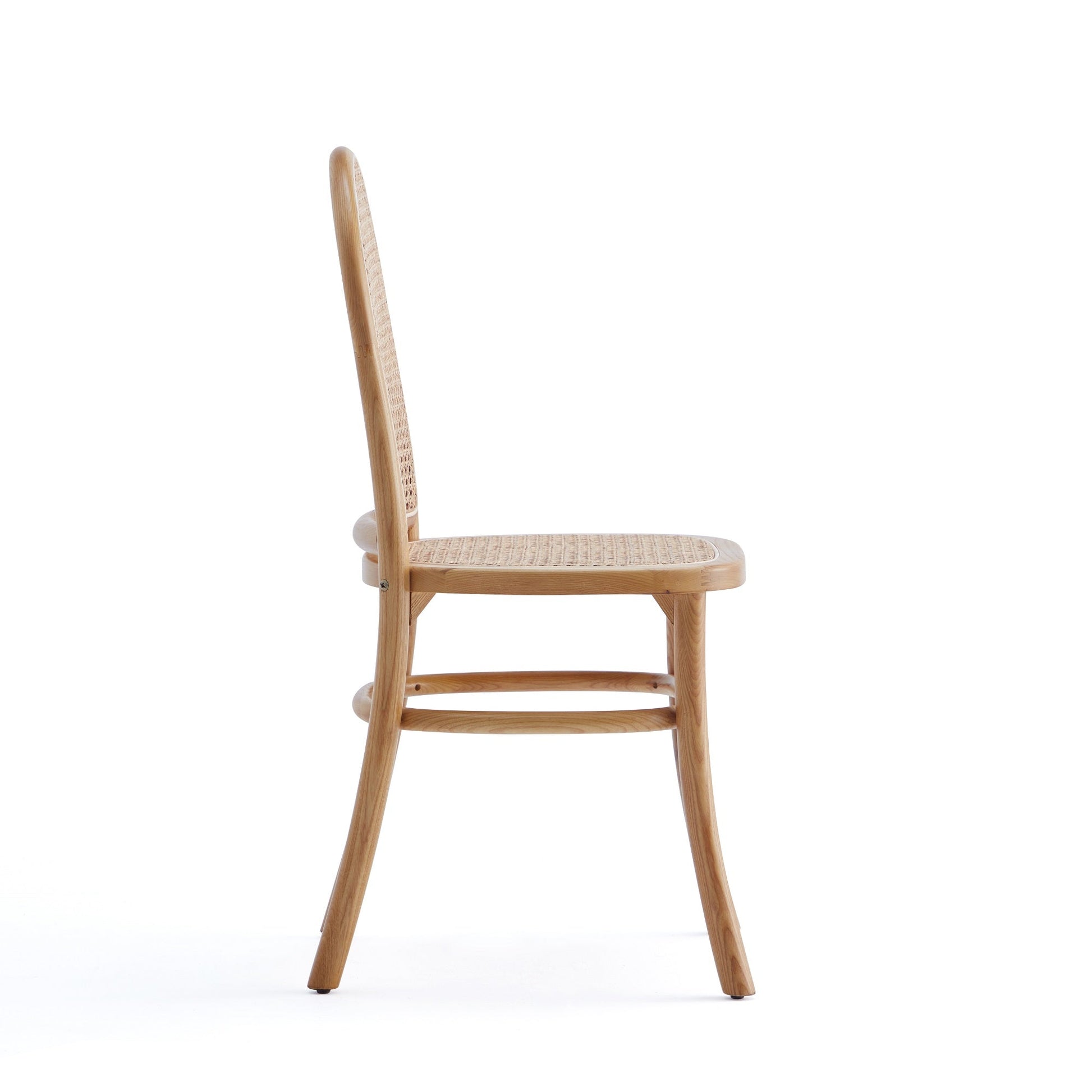 Paragon Dining Chair 2.0 in Nature and Cane (set of 2) - Ornate Home