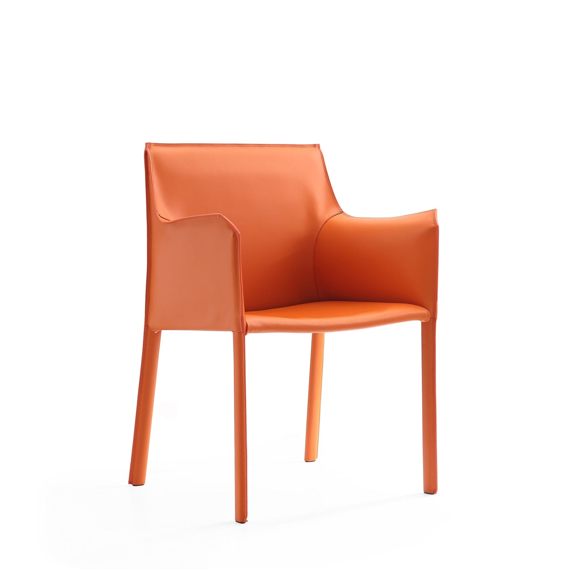Paris 6-Piece Dining Chairs in Coral - Ornate Home
