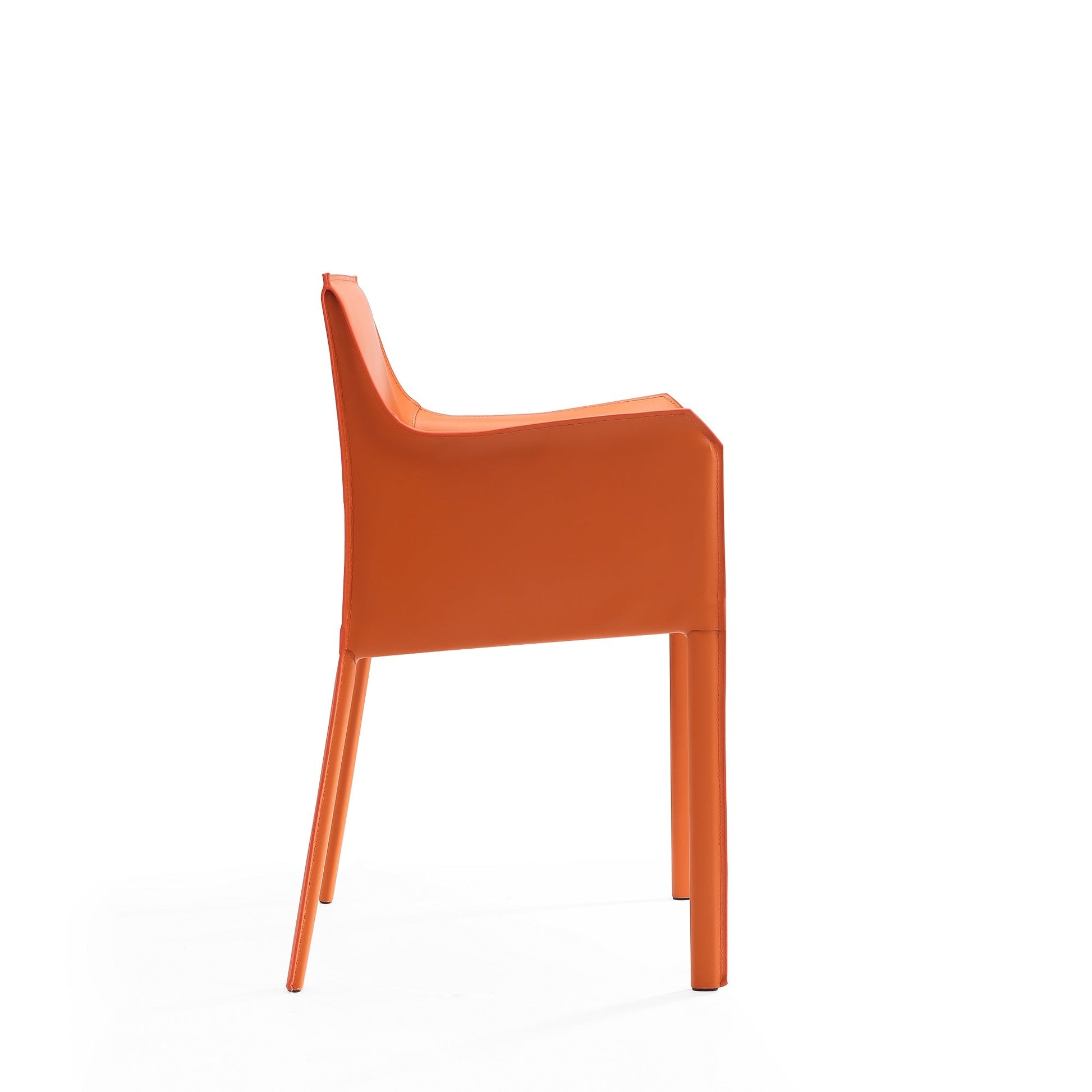 Paris 8-Piece Dining Chairs in Coral - Ornate Home
