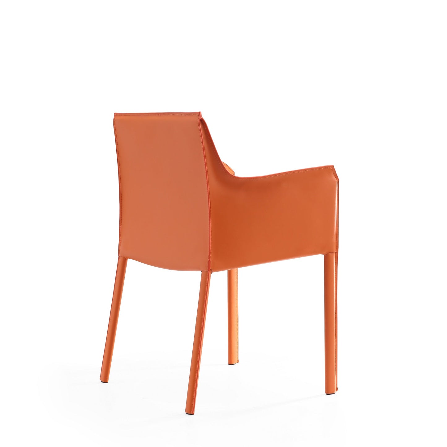 Paris 8-Piece Dining Chairs in Coral - Ornate Home