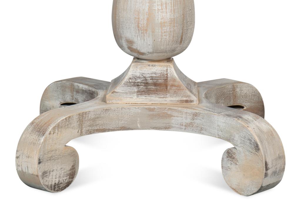 Paris Beige/Grey Bistro Table - Ornate Home