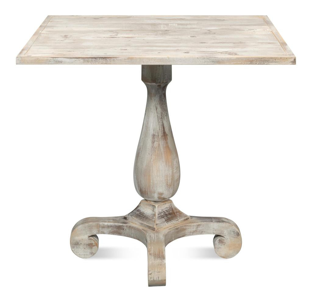 Paris Beige/Grey Bistro Table - Ornate Home