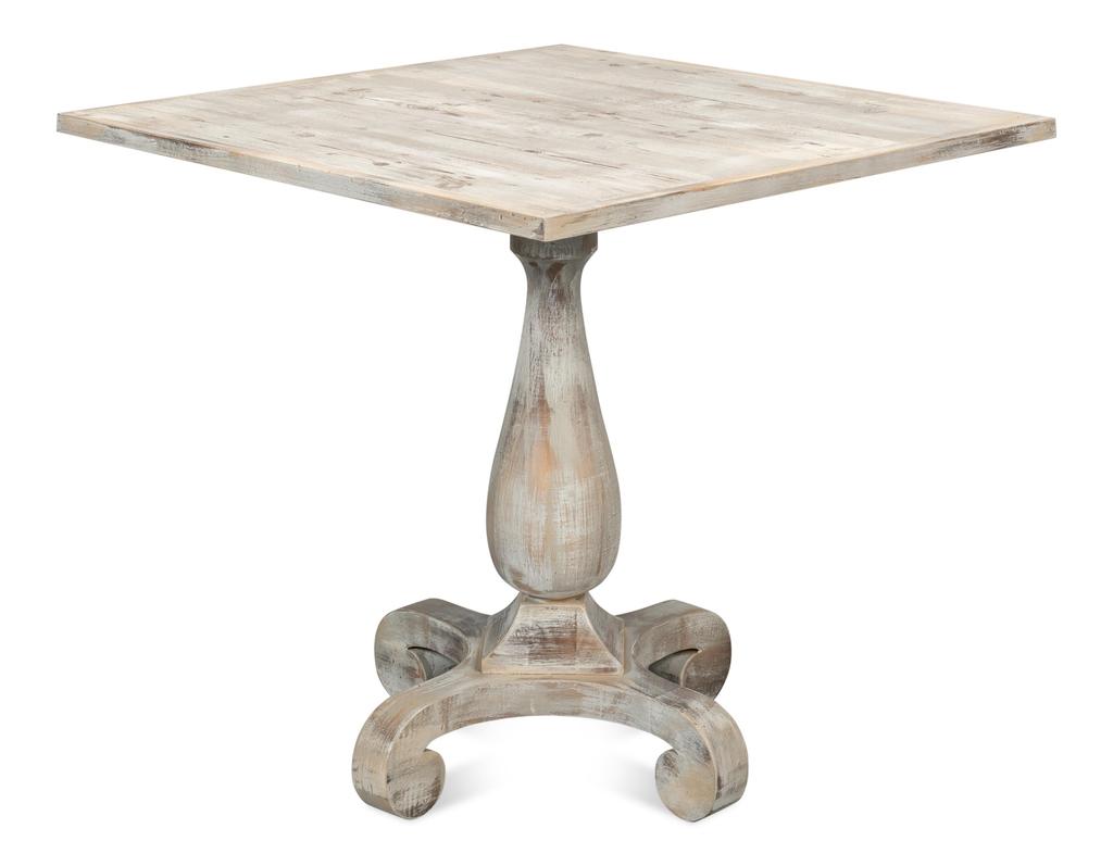 Paris Beige/Grey Bistro Table - Ornate Home
