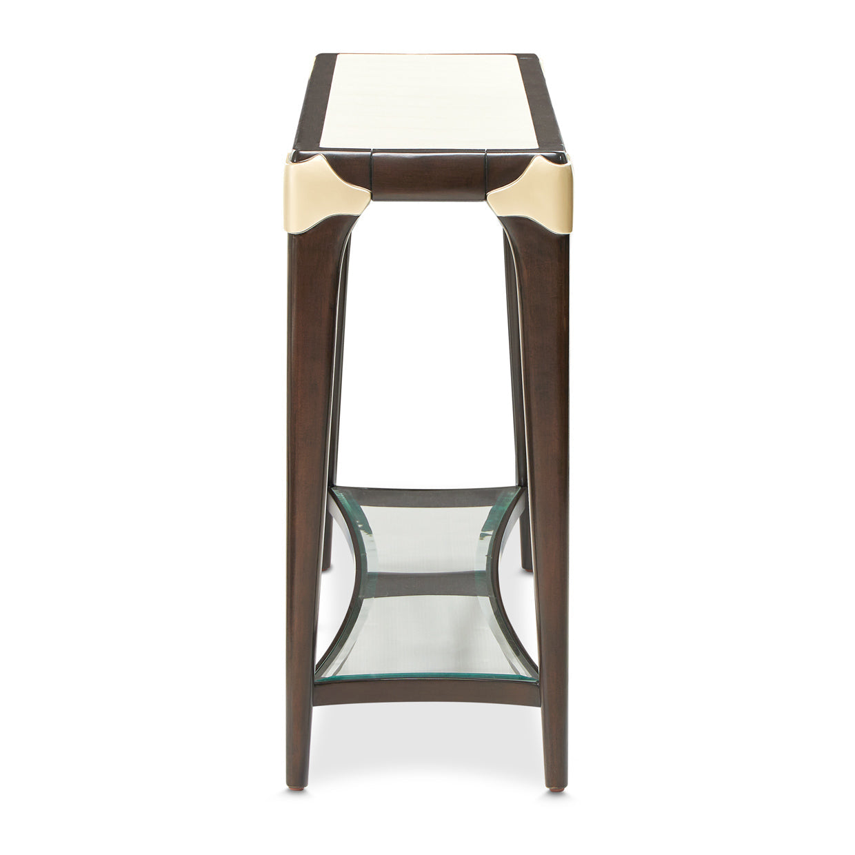 Paris Chic Espresso Console Table - Ornate Home