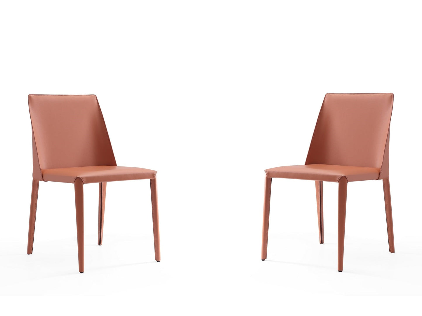 Paris Dining Chair in Clay (set of 2) - Ornate Home