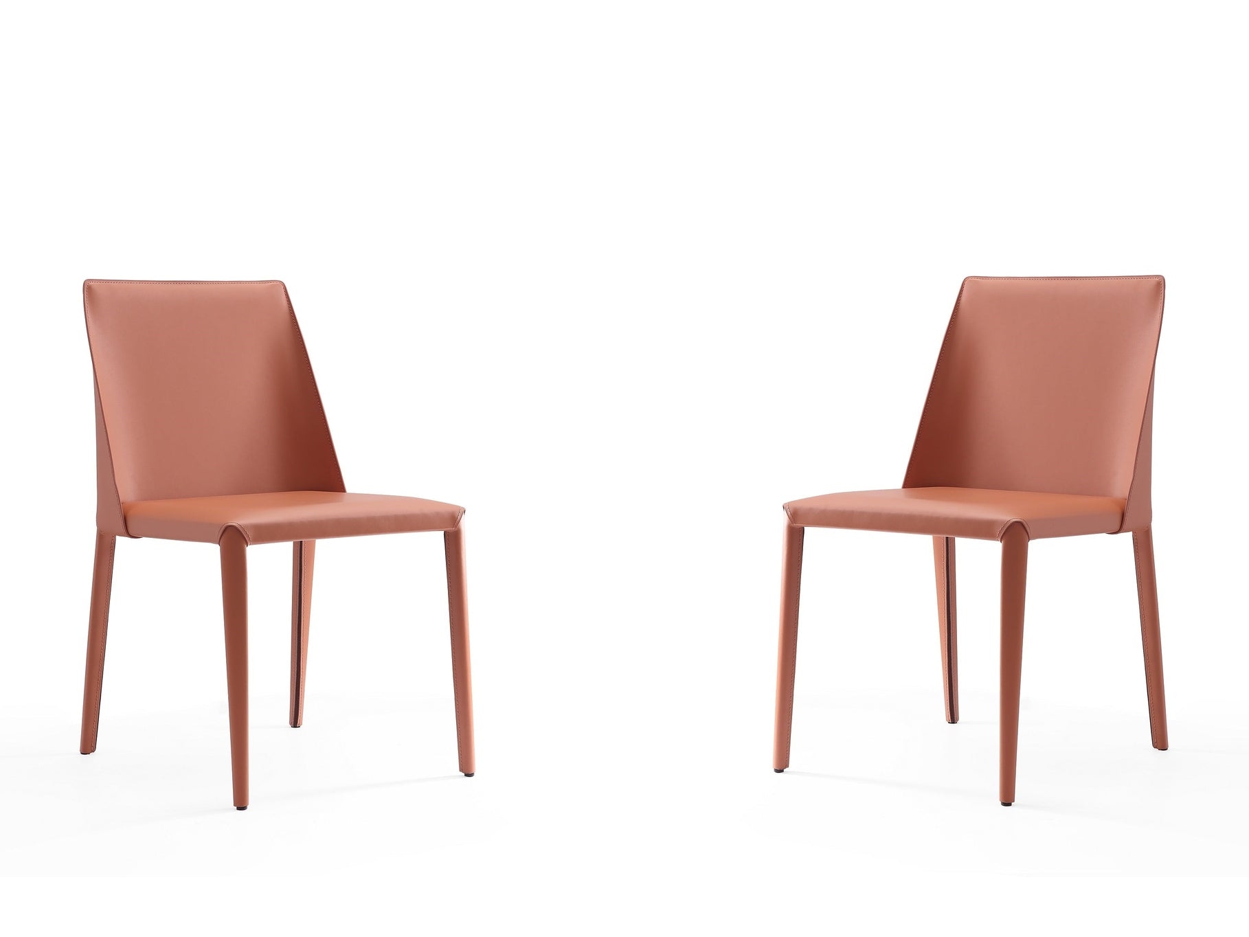 Paris Dining Chair in Clay (set of 2) - Ornate Home