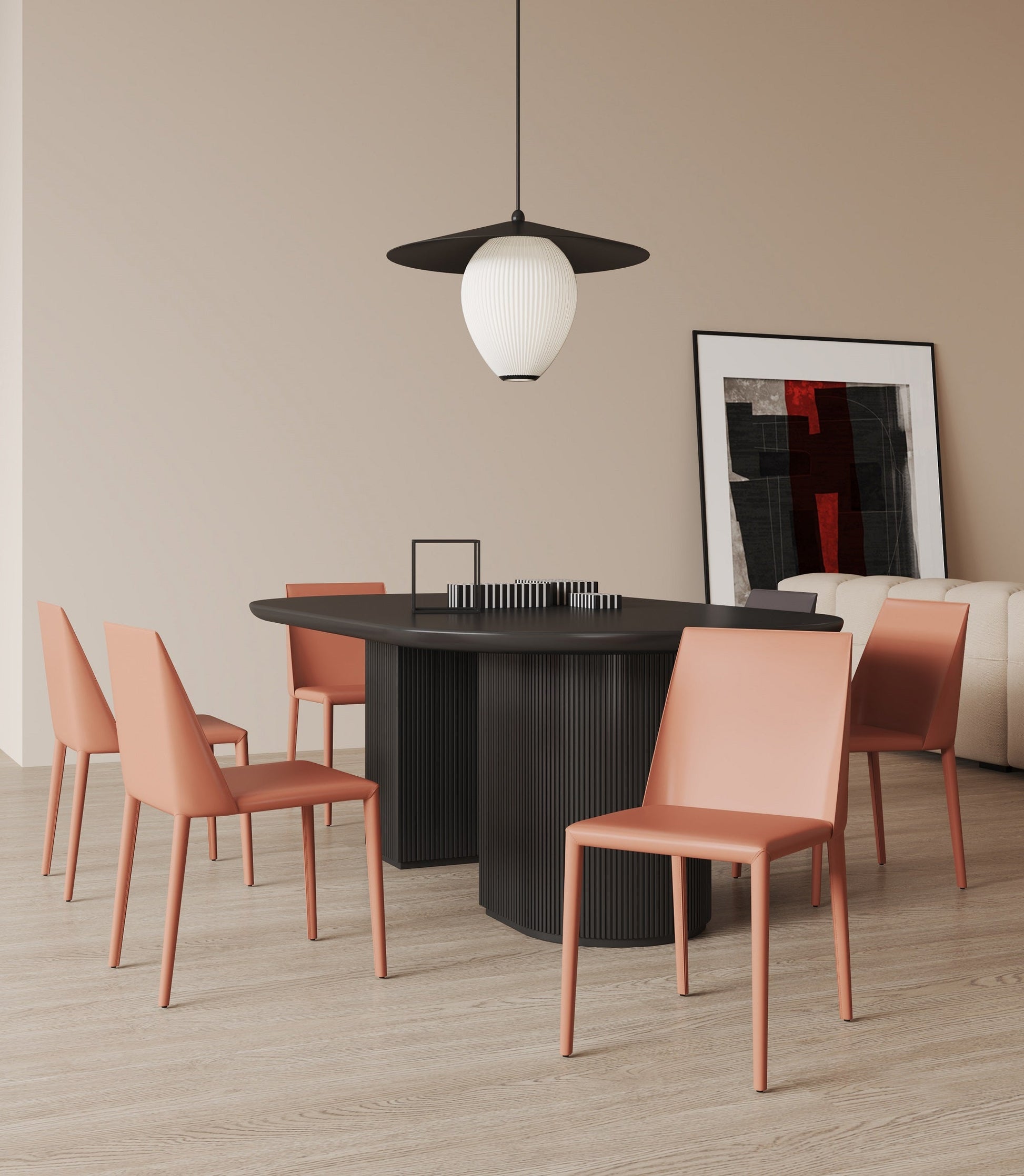 Paris Dining Chair in Clay (set of 4) - Ornate Home