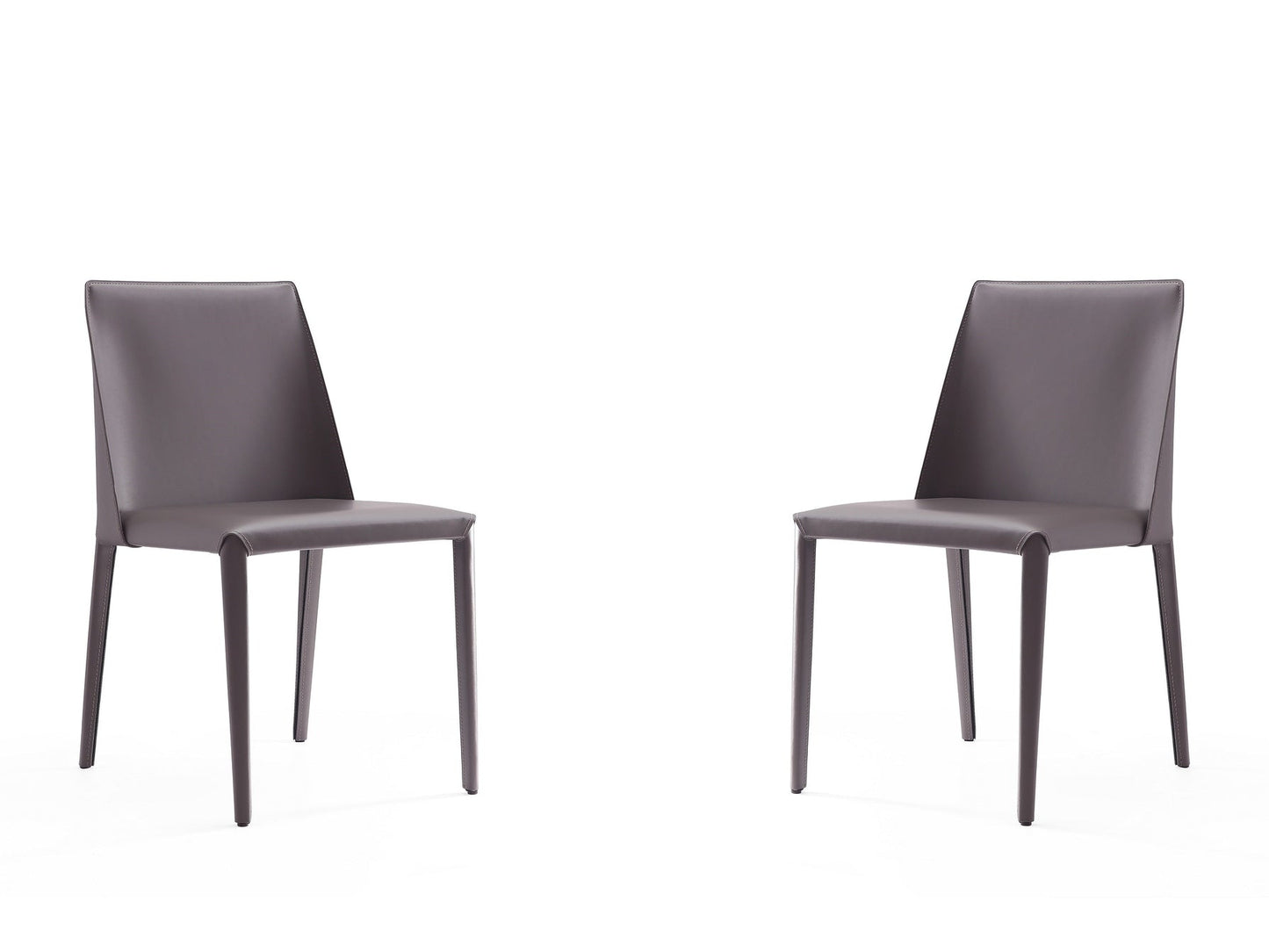 Paris Dining Chair in Grey (set of 2) - Ornate Home