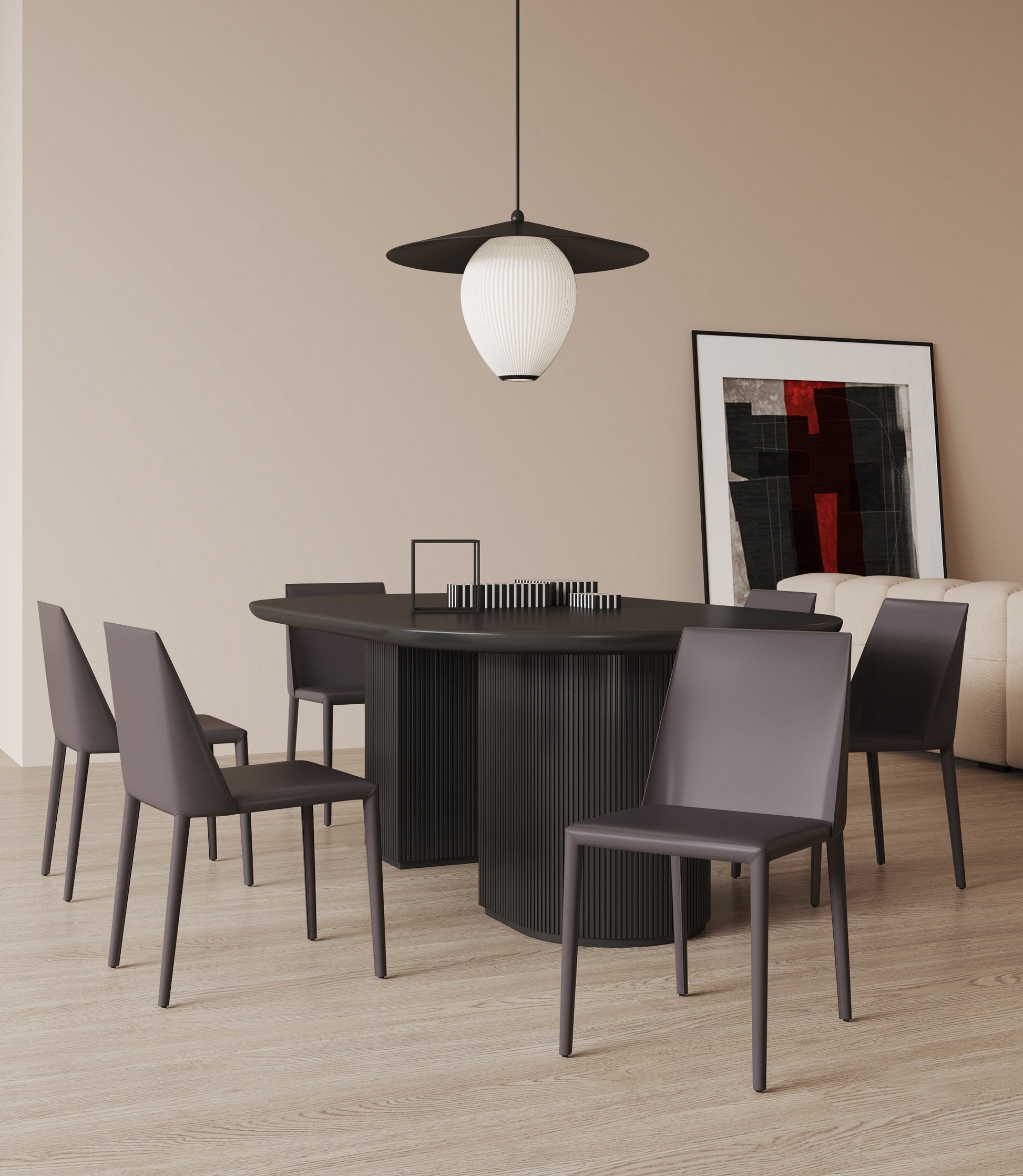 Paris Dining Chair in Grey (set of 4) - Ornate Home