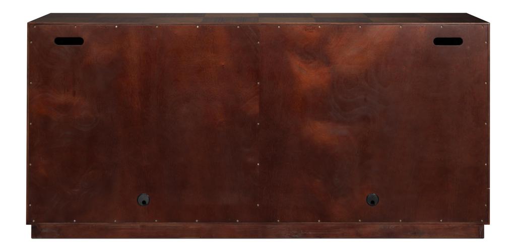 Parquet Brown Sideboard - Ornate Home