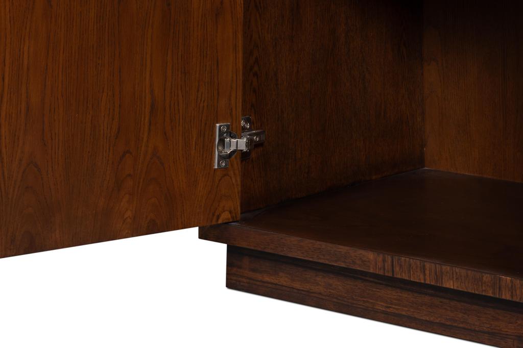Parquet Brown Sideboard - Ornate Home
