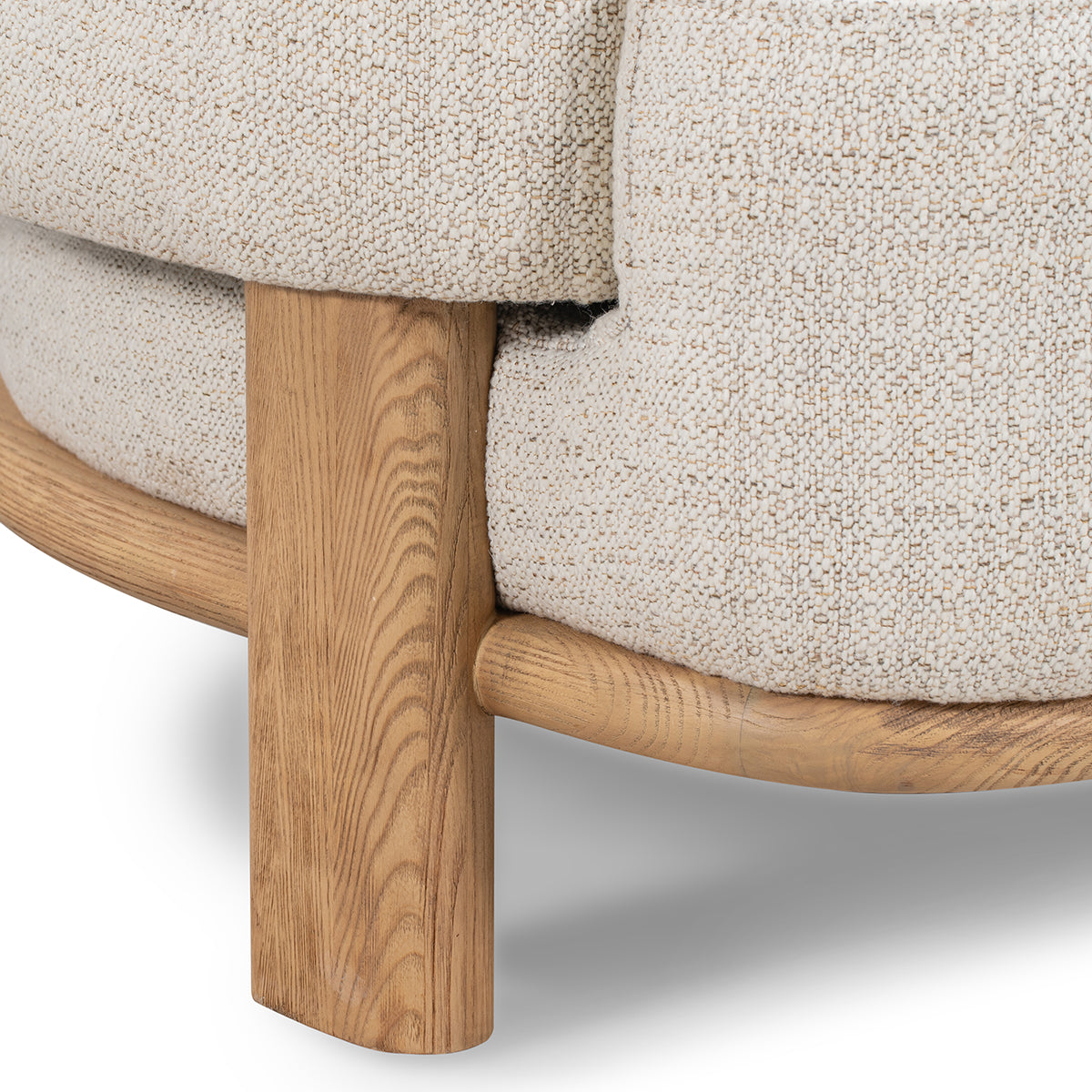 Pasadena Natural  Accent Chair - Ornate Home