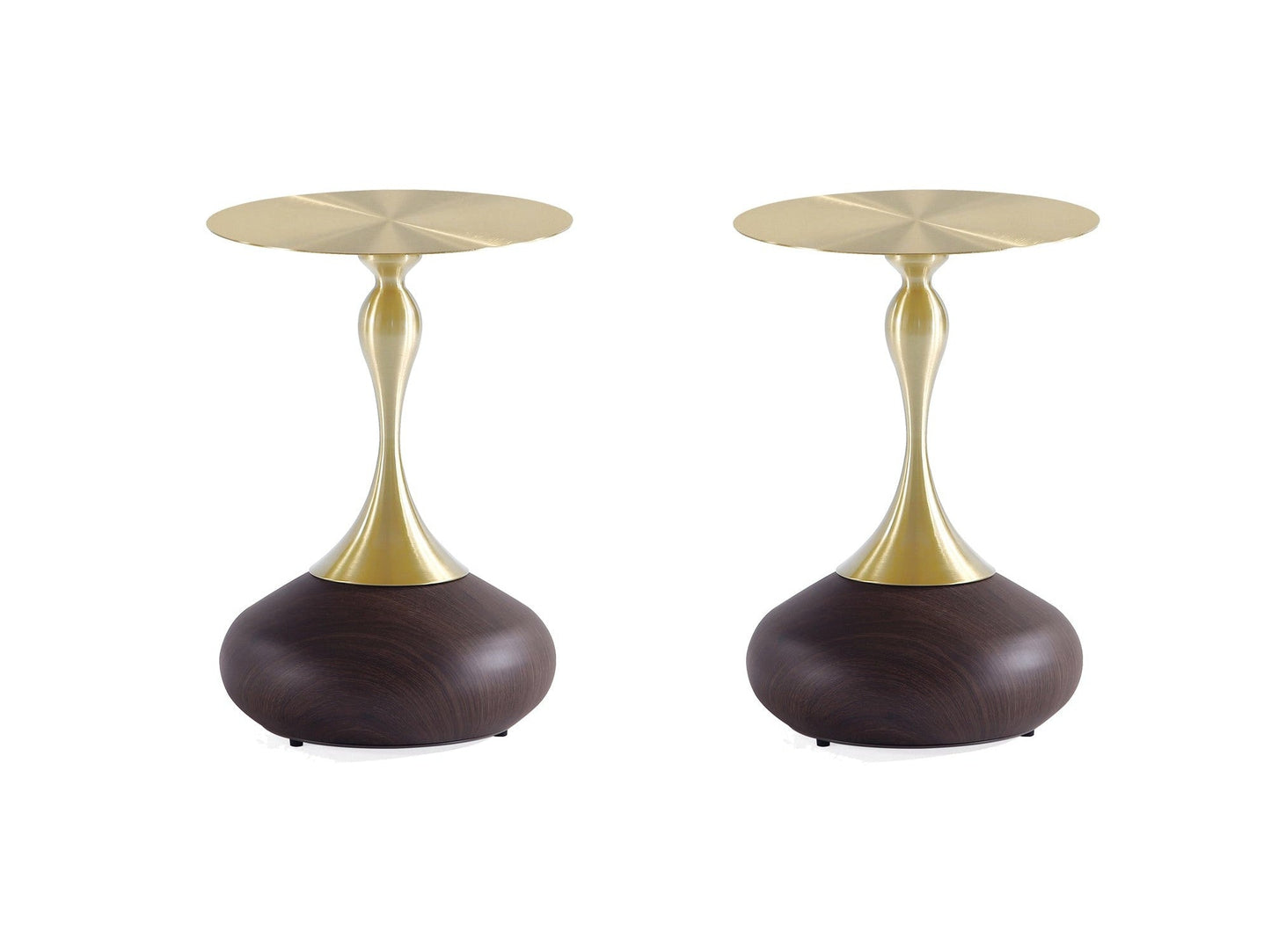 Patchin End Table in Brown Set of 2 - Ornate Home