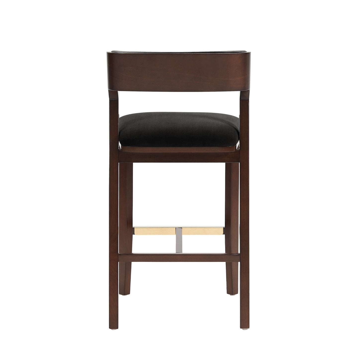 Patricia Barstool in Black (set of 2) - Ornate Home