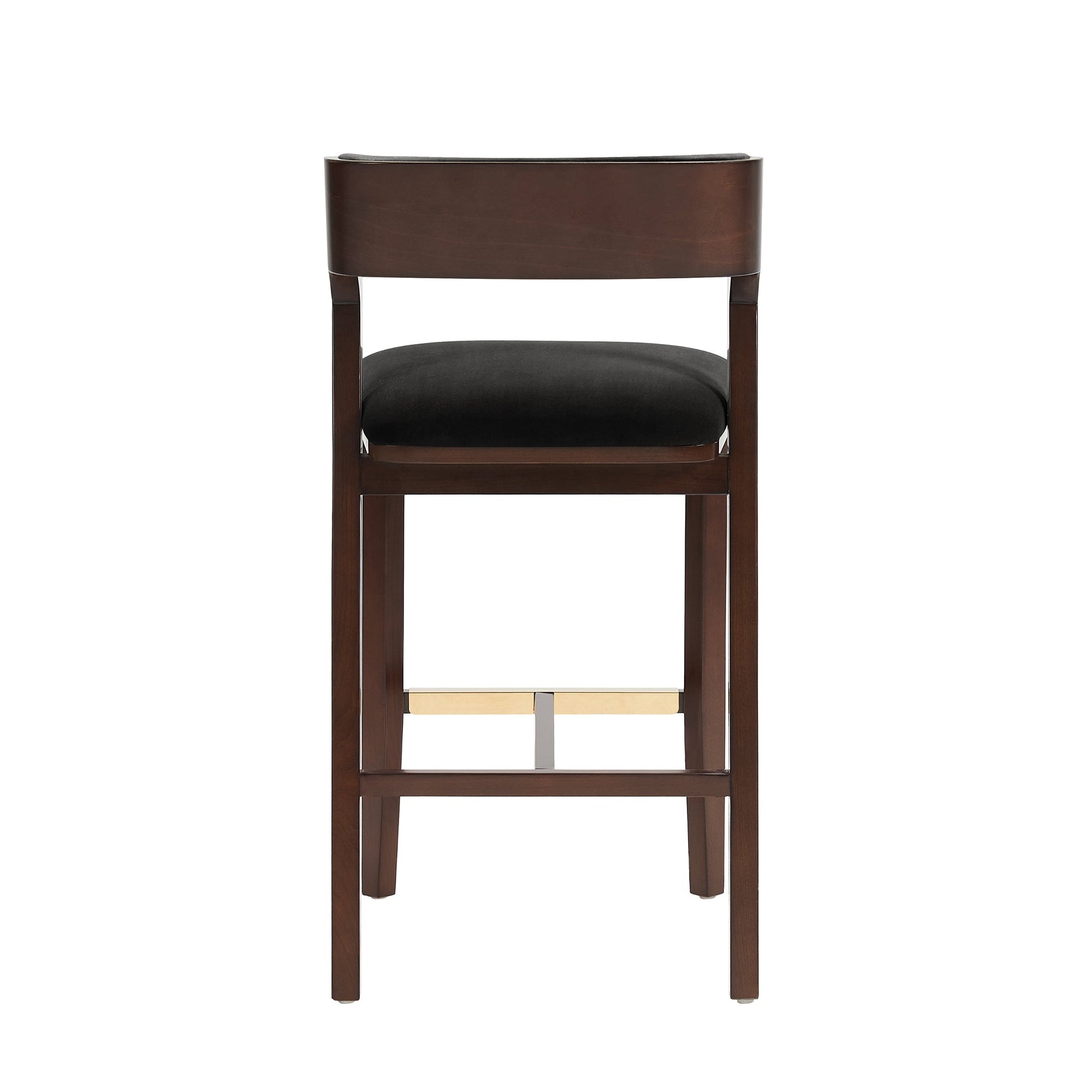 Patricia Barstool in Black (set of 3) - Ornate Home