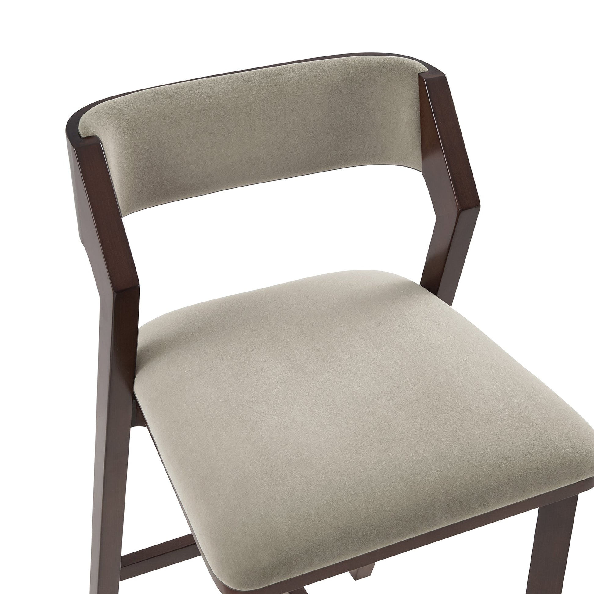 Patricia Barstool in Linen (set of 2) - Ornate Home