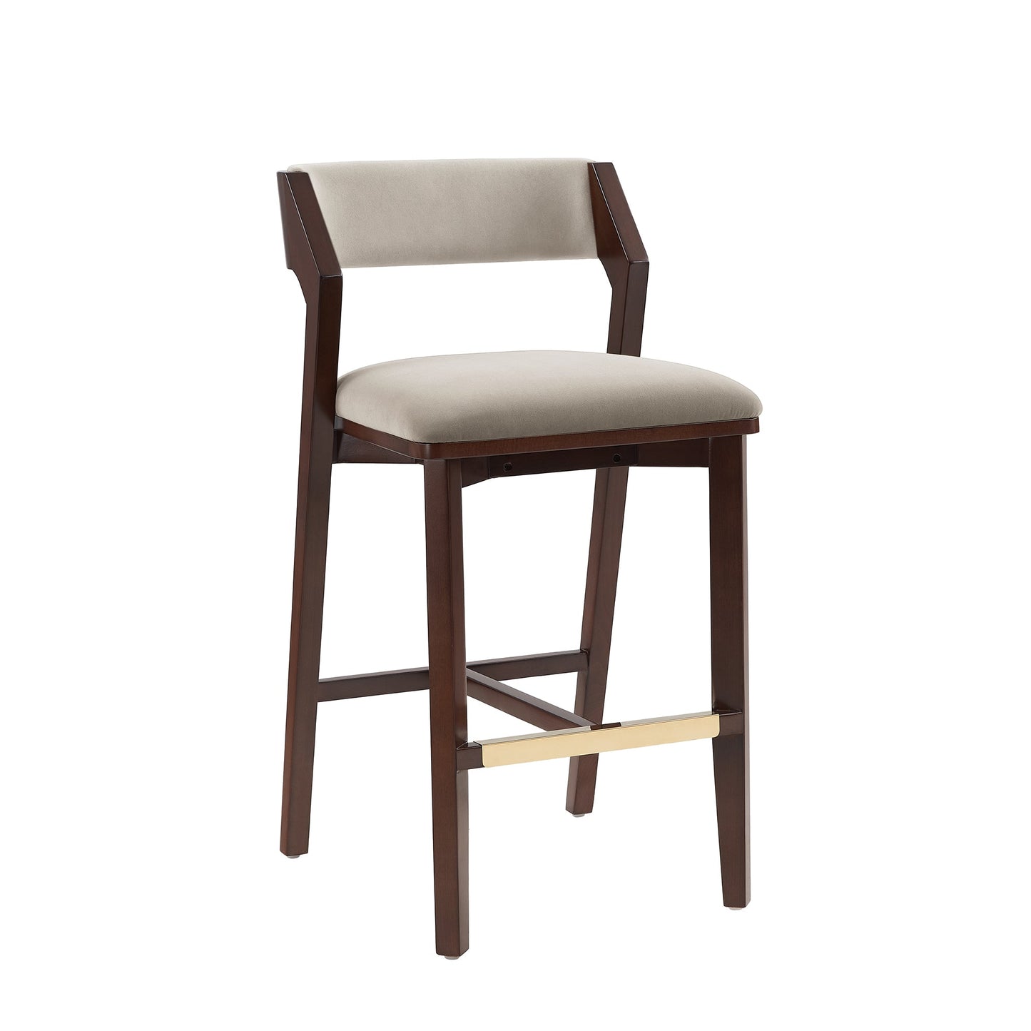 Patricia Barstool in Linen (set of 2) - Ornate Home
