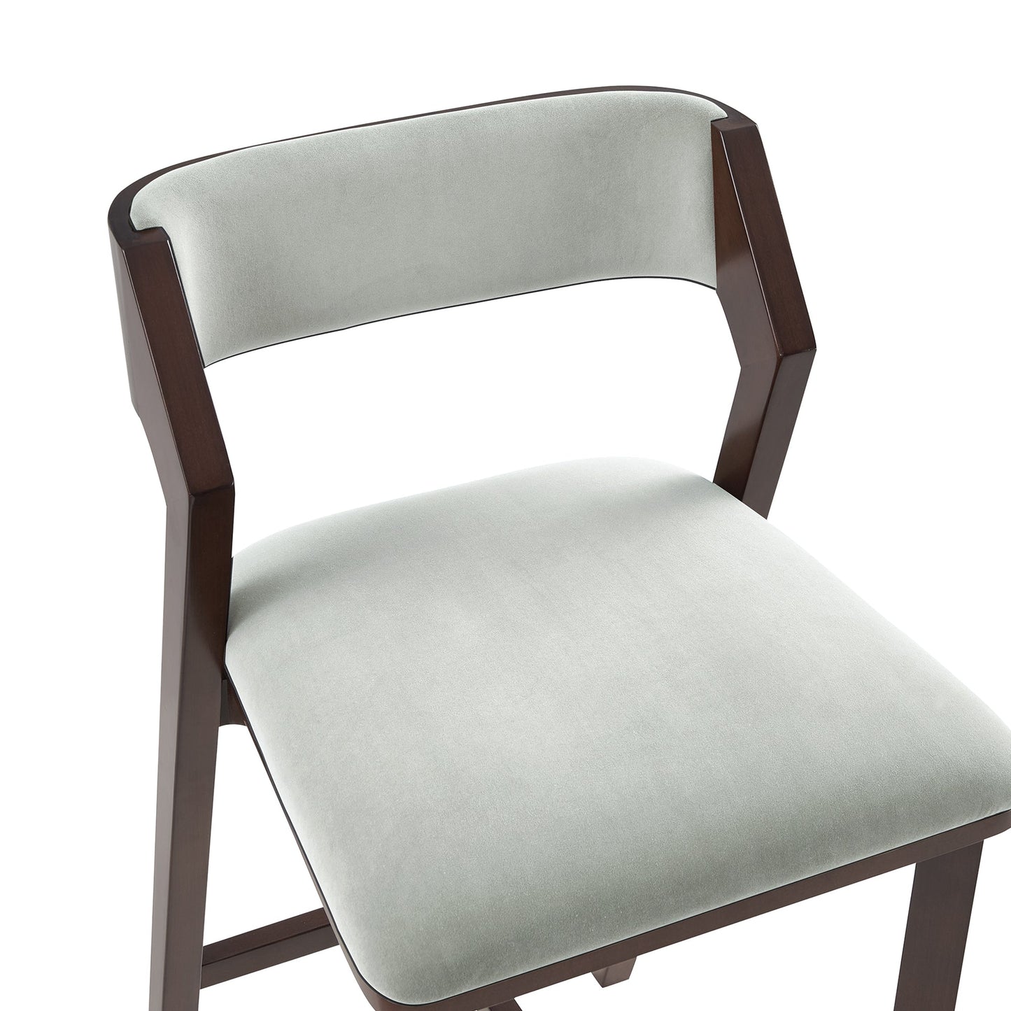 Patricia Barstool in White Glacier (set of 2) - Ornate Home