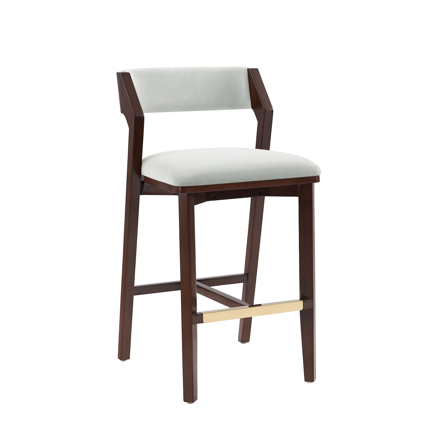 Patricia Barstool in White Glacier (set of 3) - Ornate Home