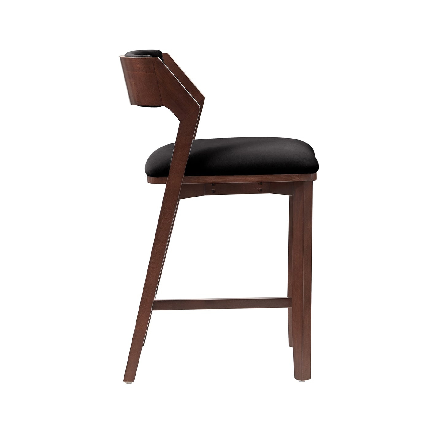 Patricia Counter Stool in Black - Ornate Home