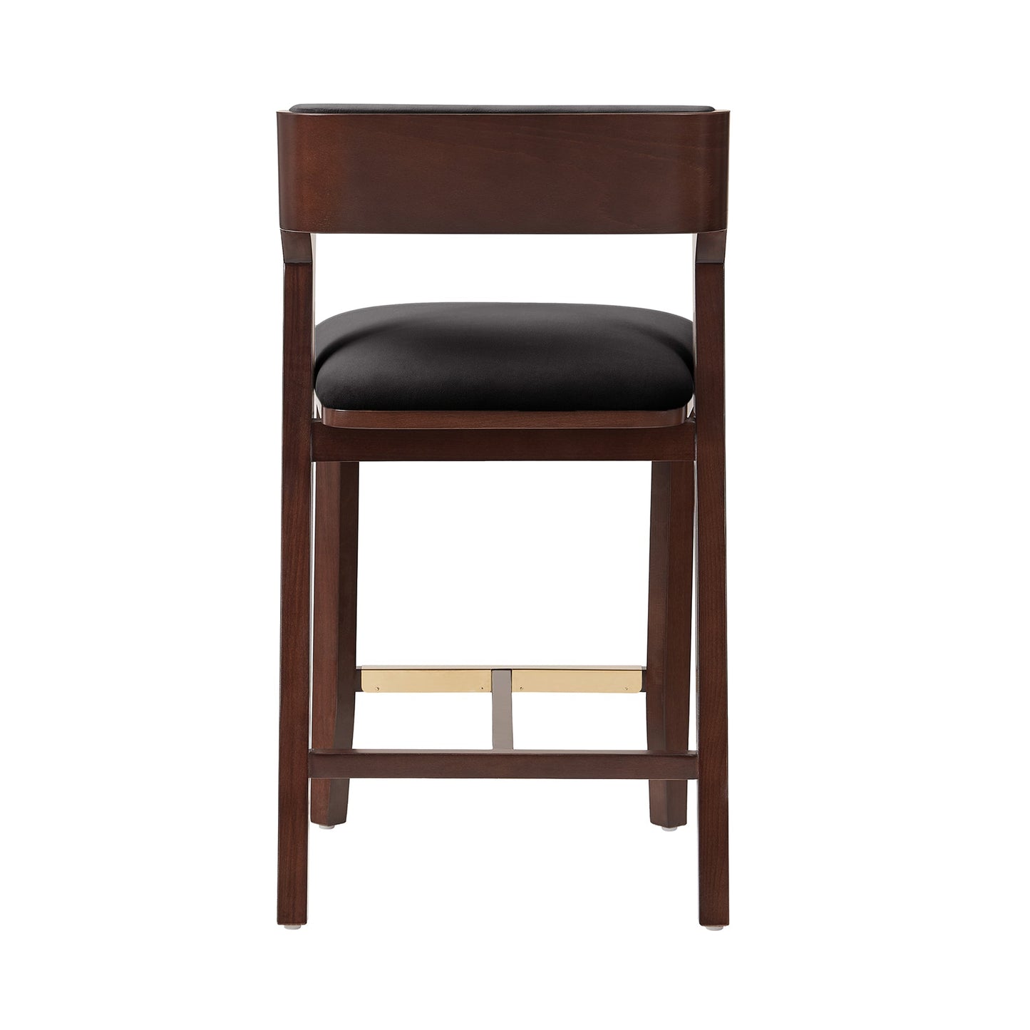 Patricia Counter Stool in Black (set of 3) - Ornate Home