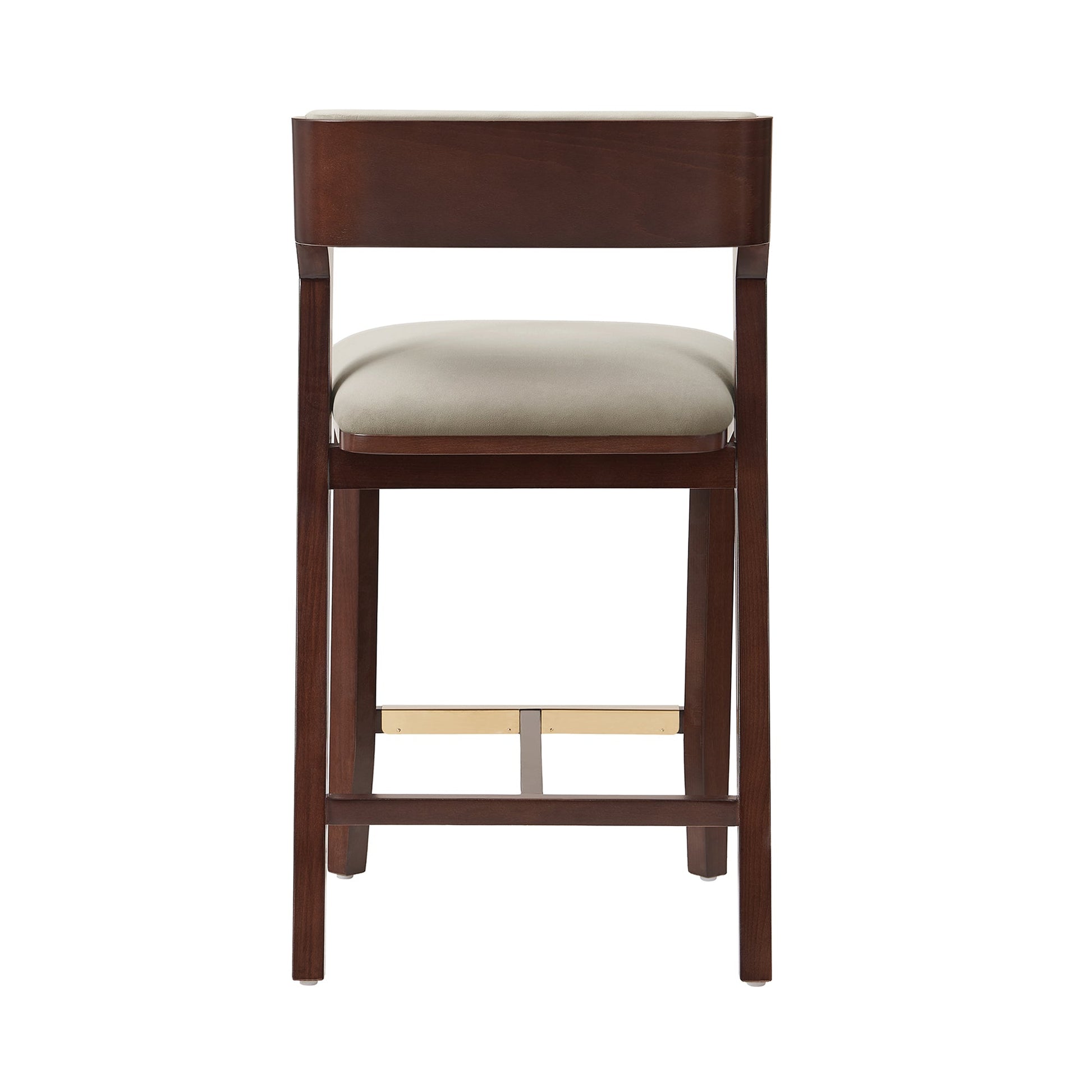 Patricia Counter Stool in Linen (set of 3) - Ornate Home