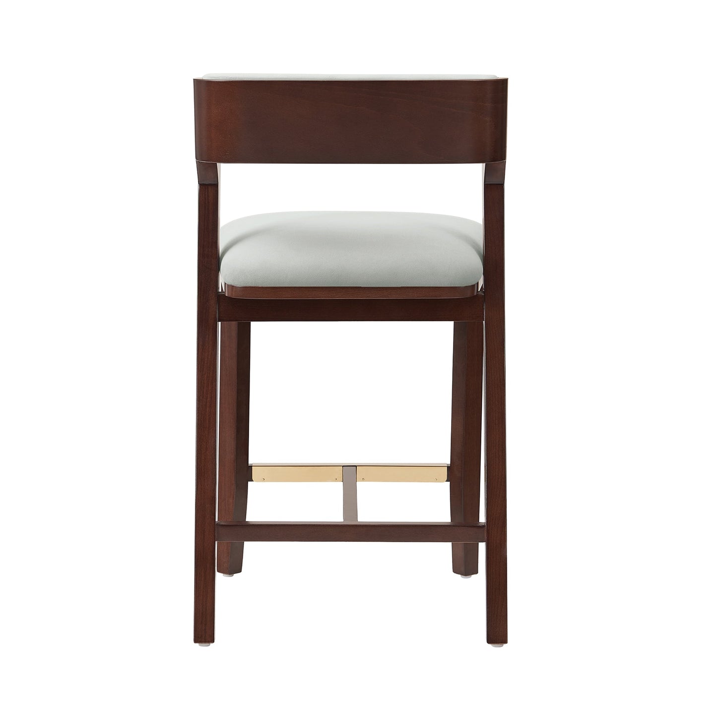 Patricia Counter Stool in White Glacier - Ornate Home
